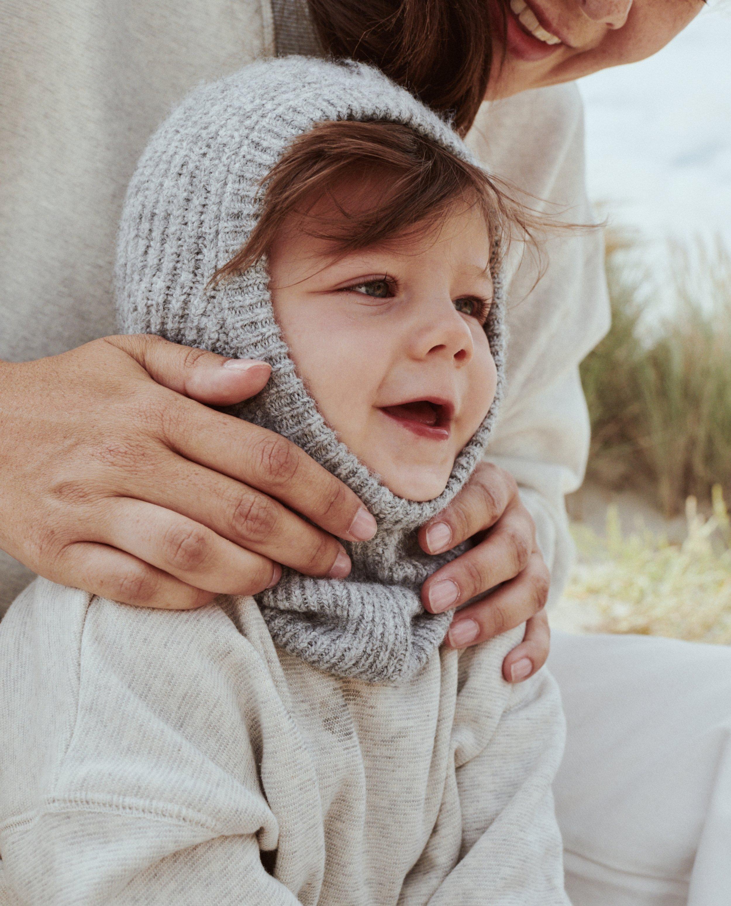 Gebreide balaclava - Product Detail - lichtgrijs - afbeelding nummer 1