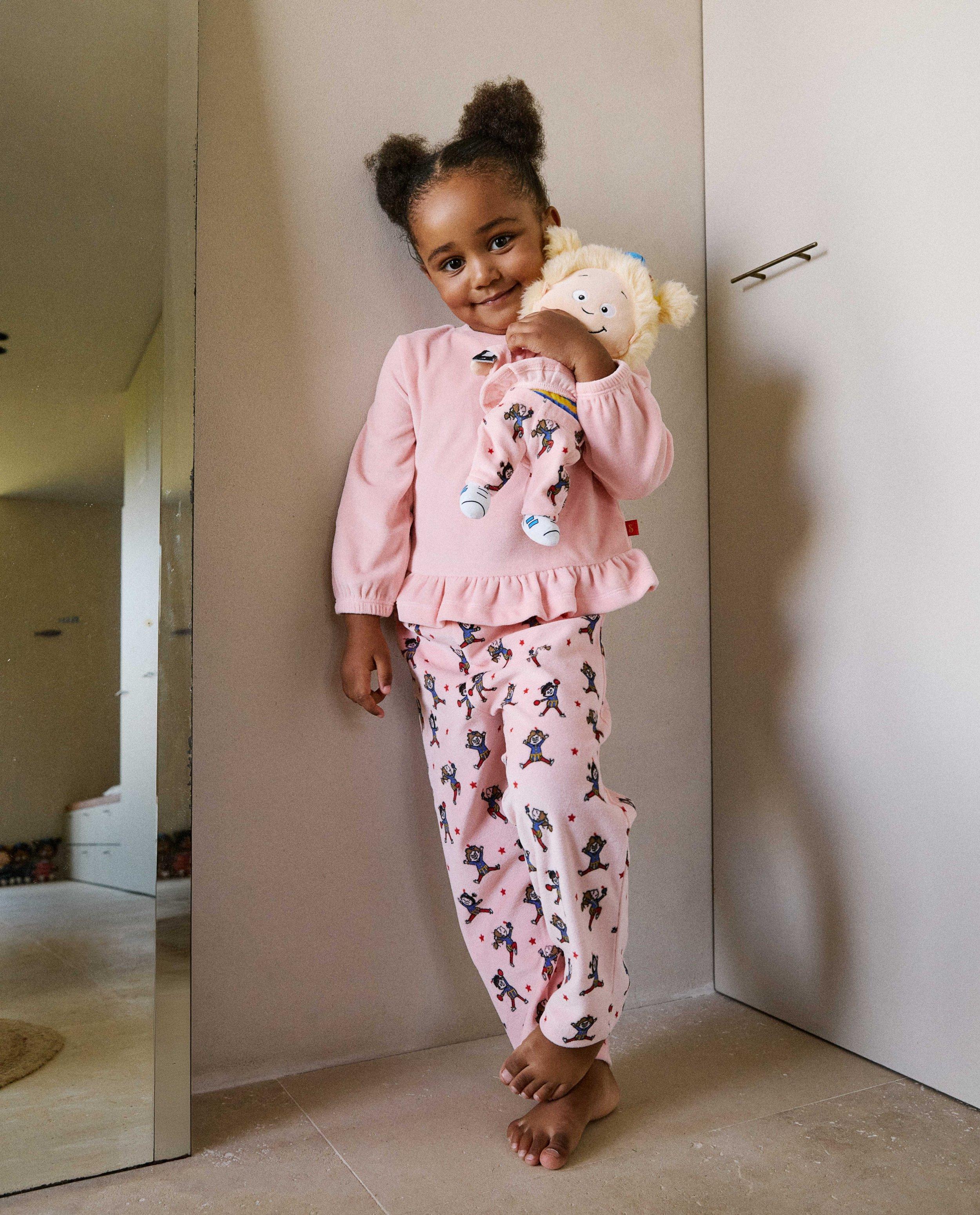 Pyjama à Pierre-épieurs + pyjama de poupée - Détails du produit - rose clair - image numéro 1