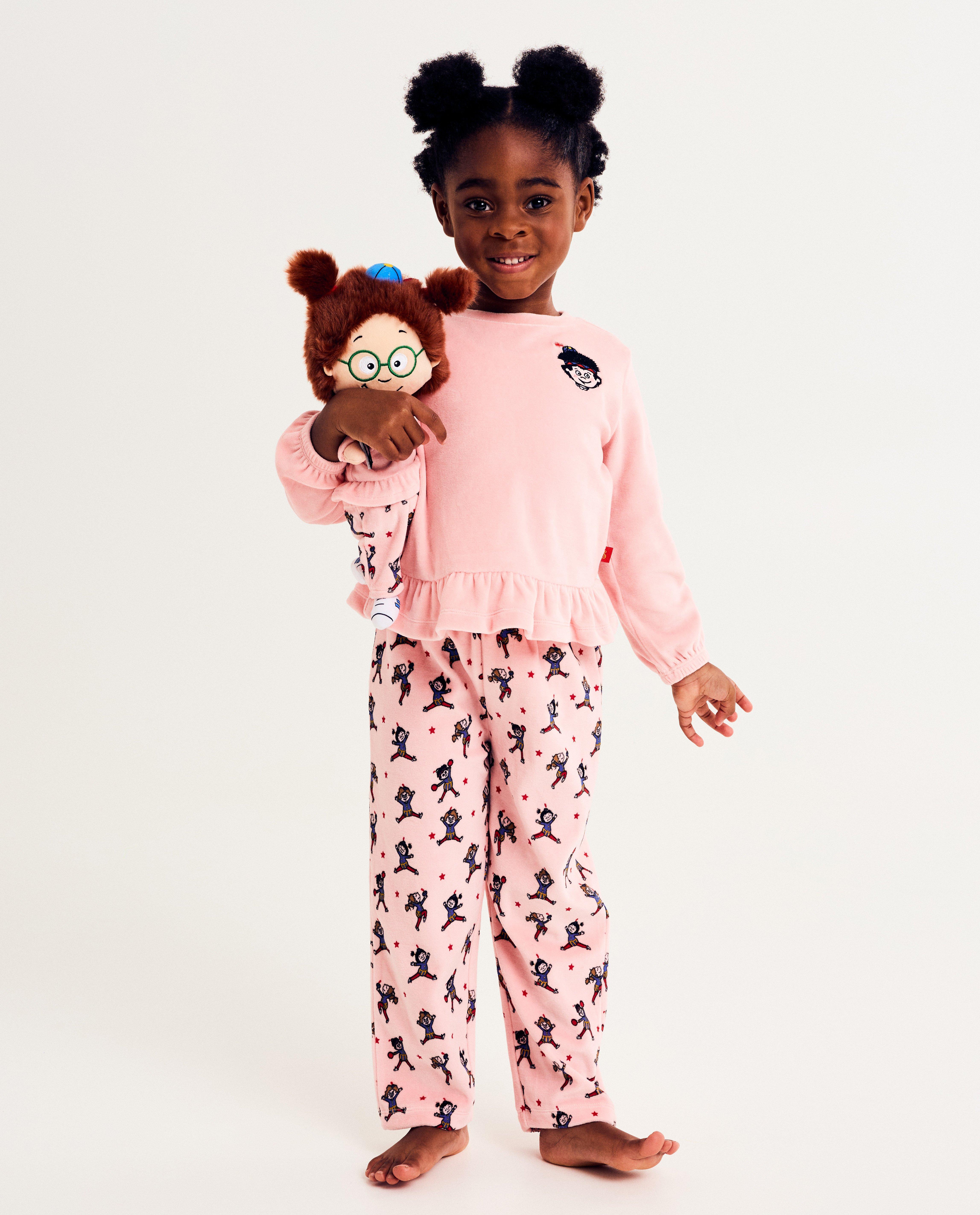 Nachtkleding - Spiekpietjespyjama + poppenpyjama