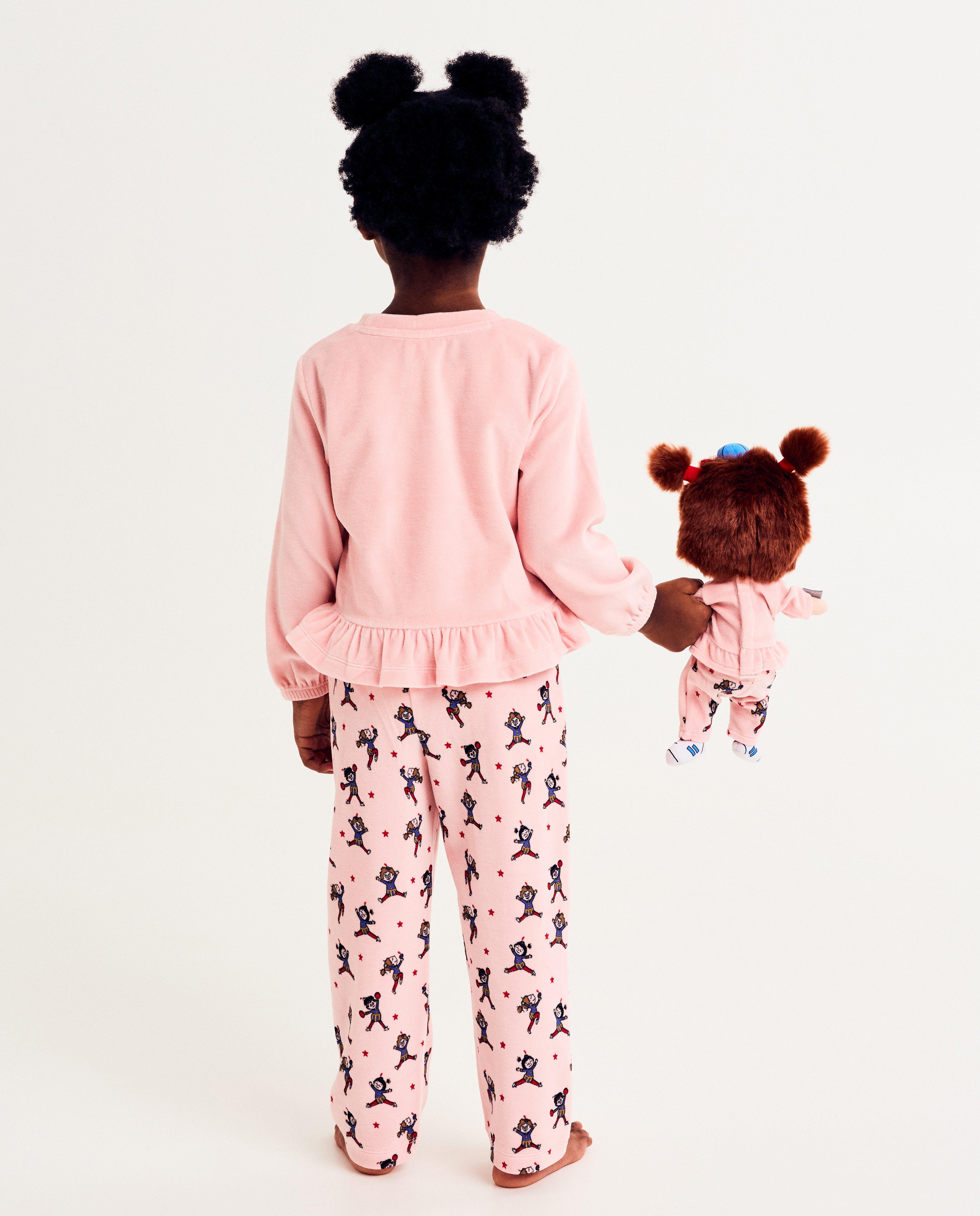 Nachtkleding - Spiekpietjespyjama + poppenpyjama