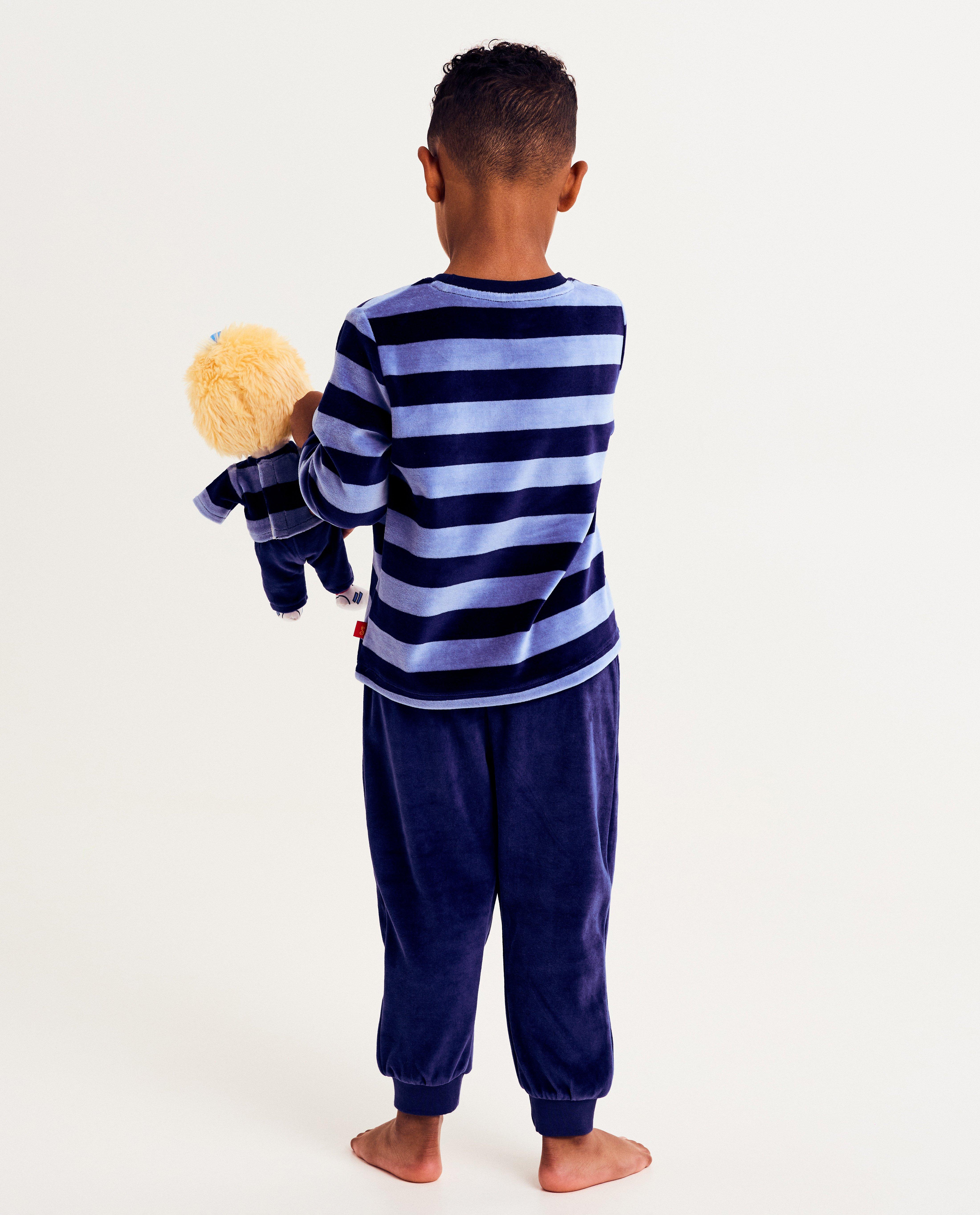 Pyjama &agrave; Pierre-&eacute;pieurs + pyjama de poup&eacute;e - D&eacute;tails du produit - bleu - image num&eacute;ro 3