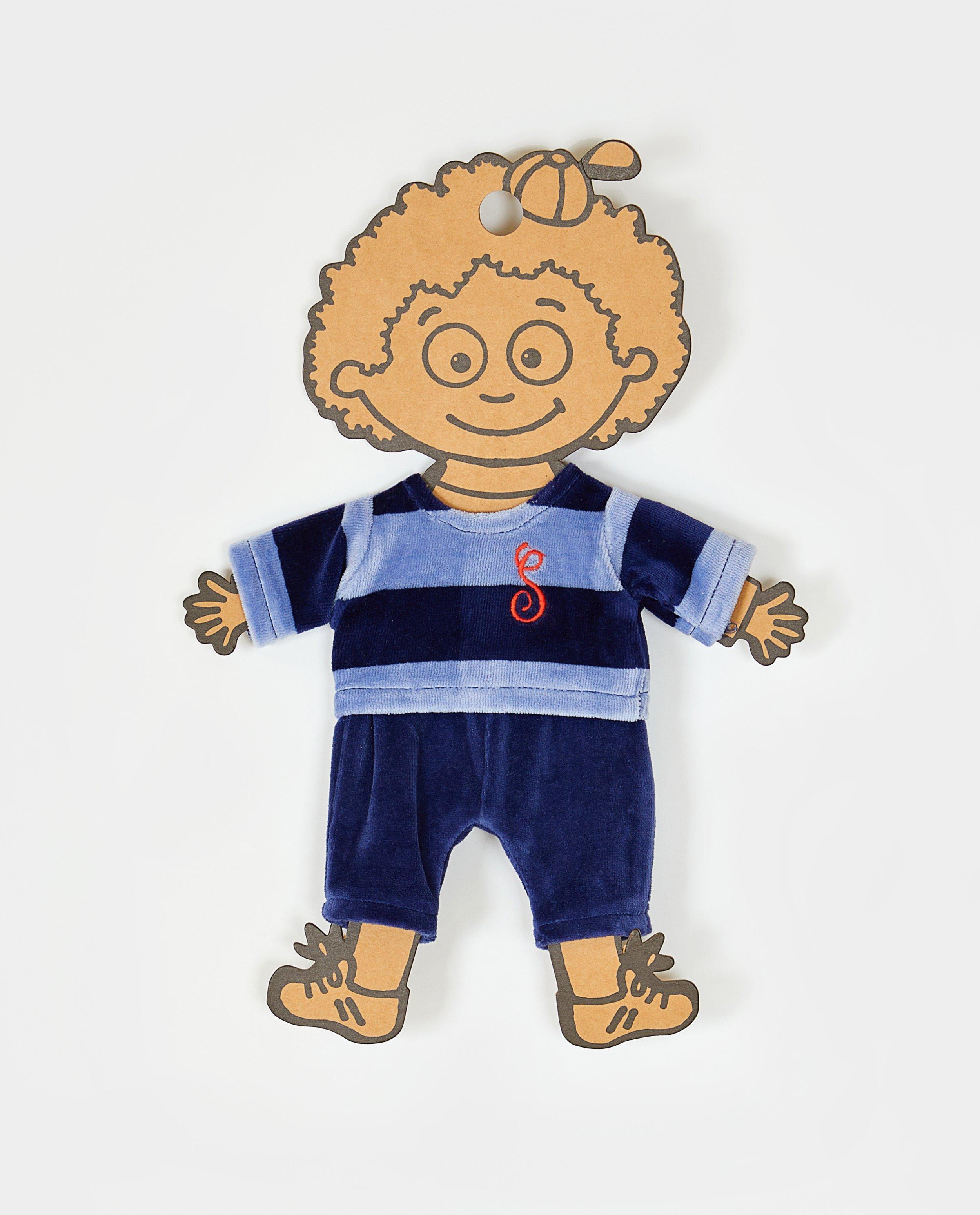 Nachtkleding - Spiekpietjespyjama + poppenpyjama