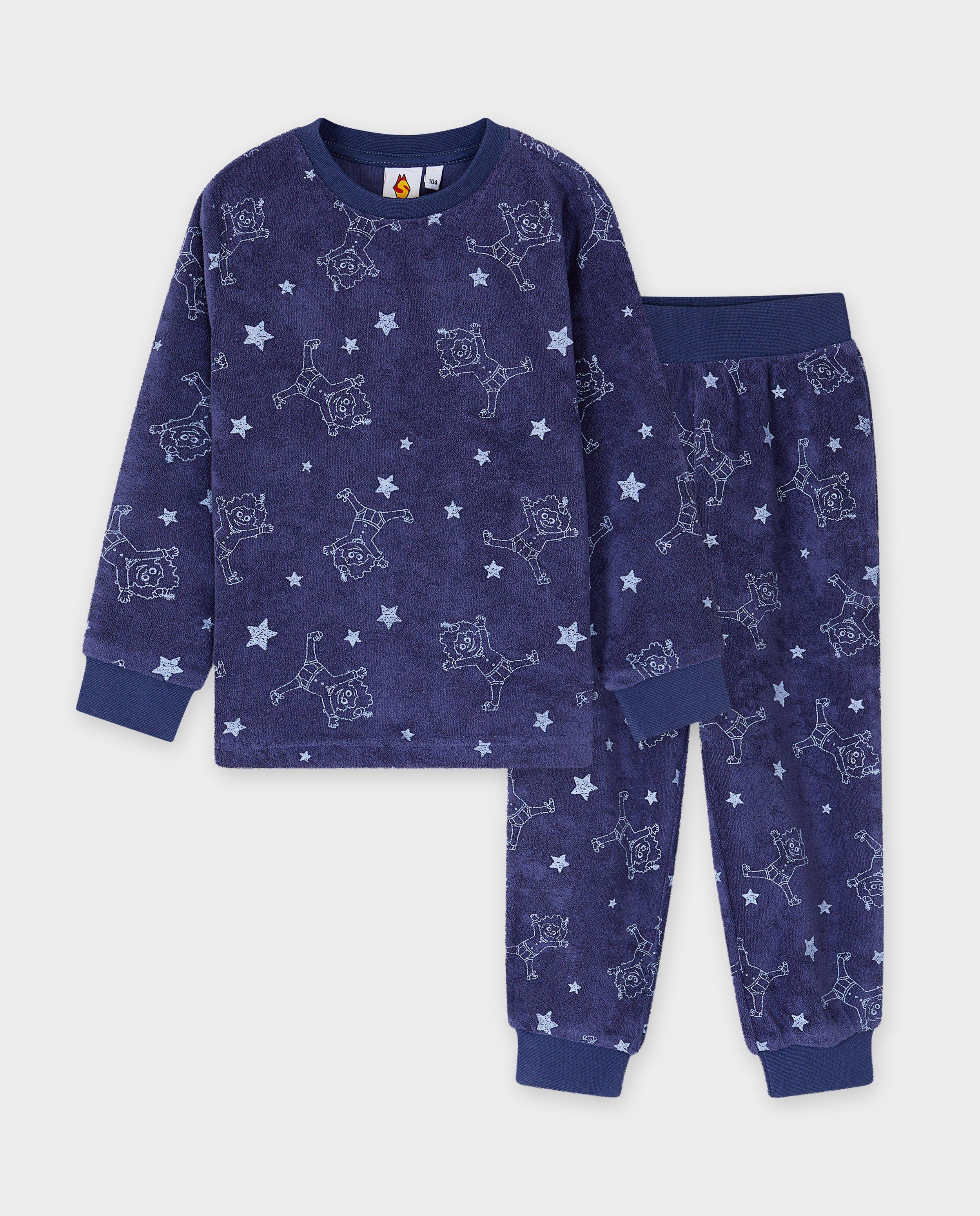 Pyjama à Pierre-épieurs + pyjama de poupée - Détails du produit - bleu foncé - image numéro 5