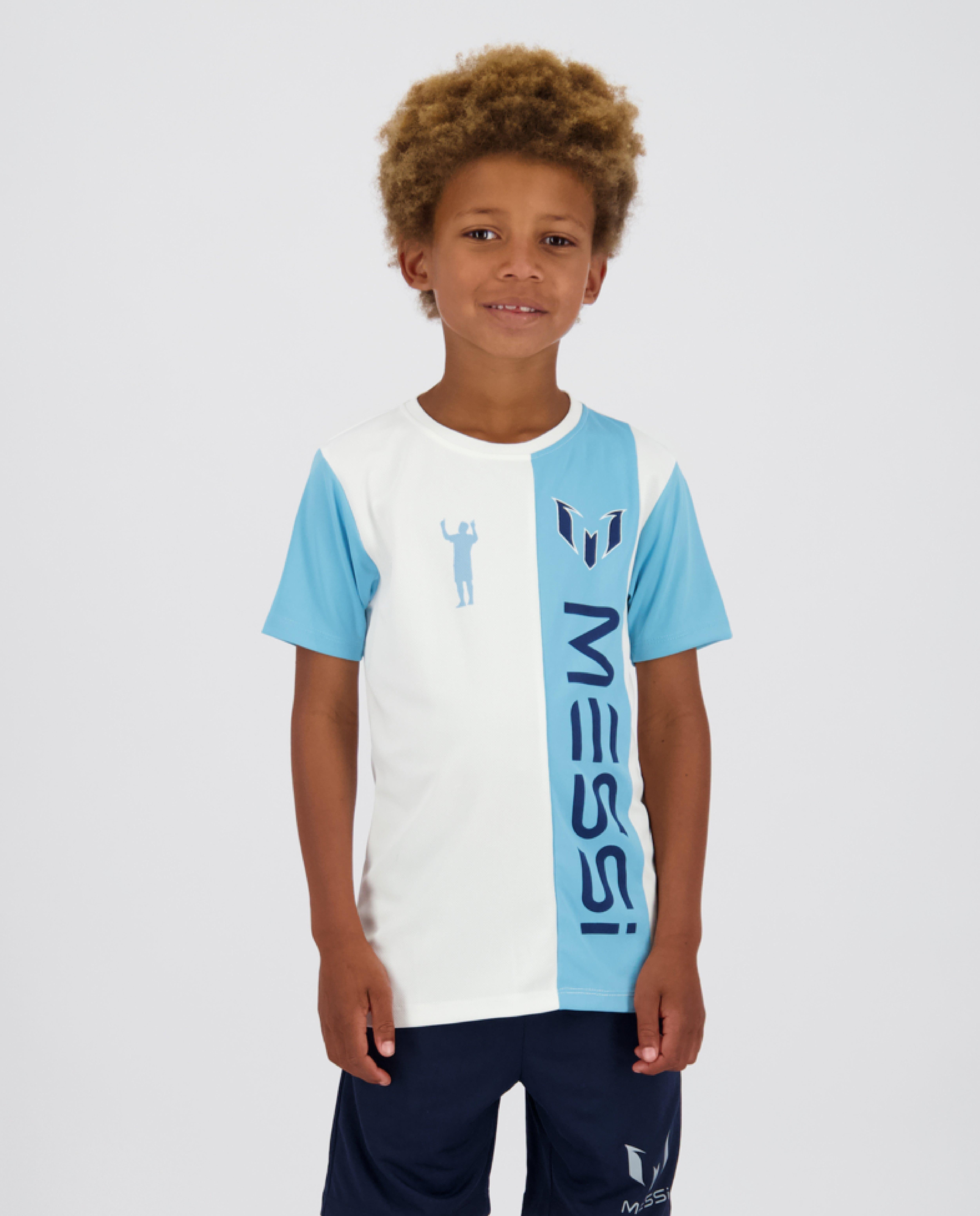 T-shirt met opschrift Messi, 128-164 - Product Detail - wit - afbeelding nummer 1