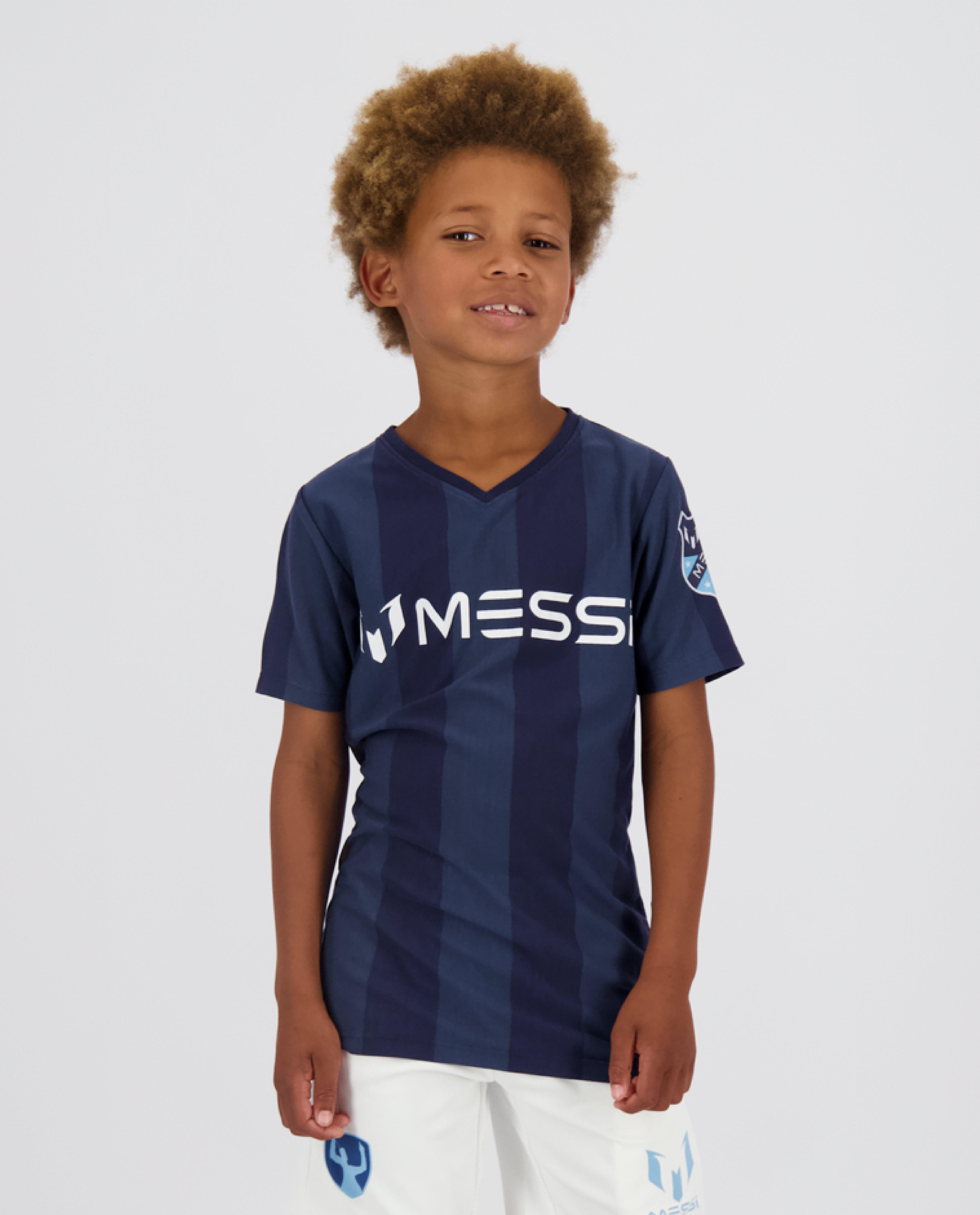 T-shirt met opschrift Messi, 128-164 - Product Detail - donkerblauw - afbeelding nummer 1
