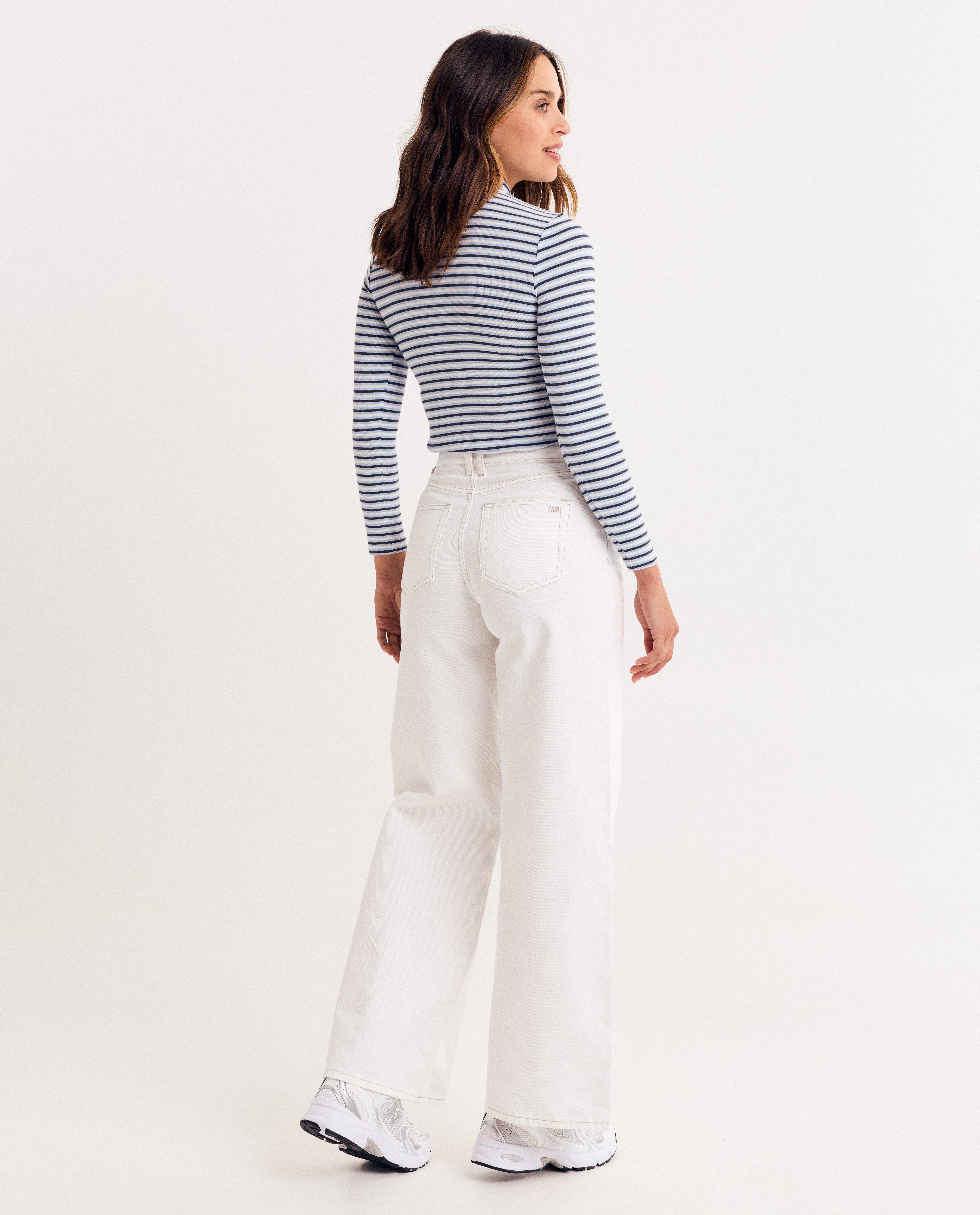 Witte jeans, wide leg fit, 34-46 - Product Detail - wit - afbeelding nummer 2