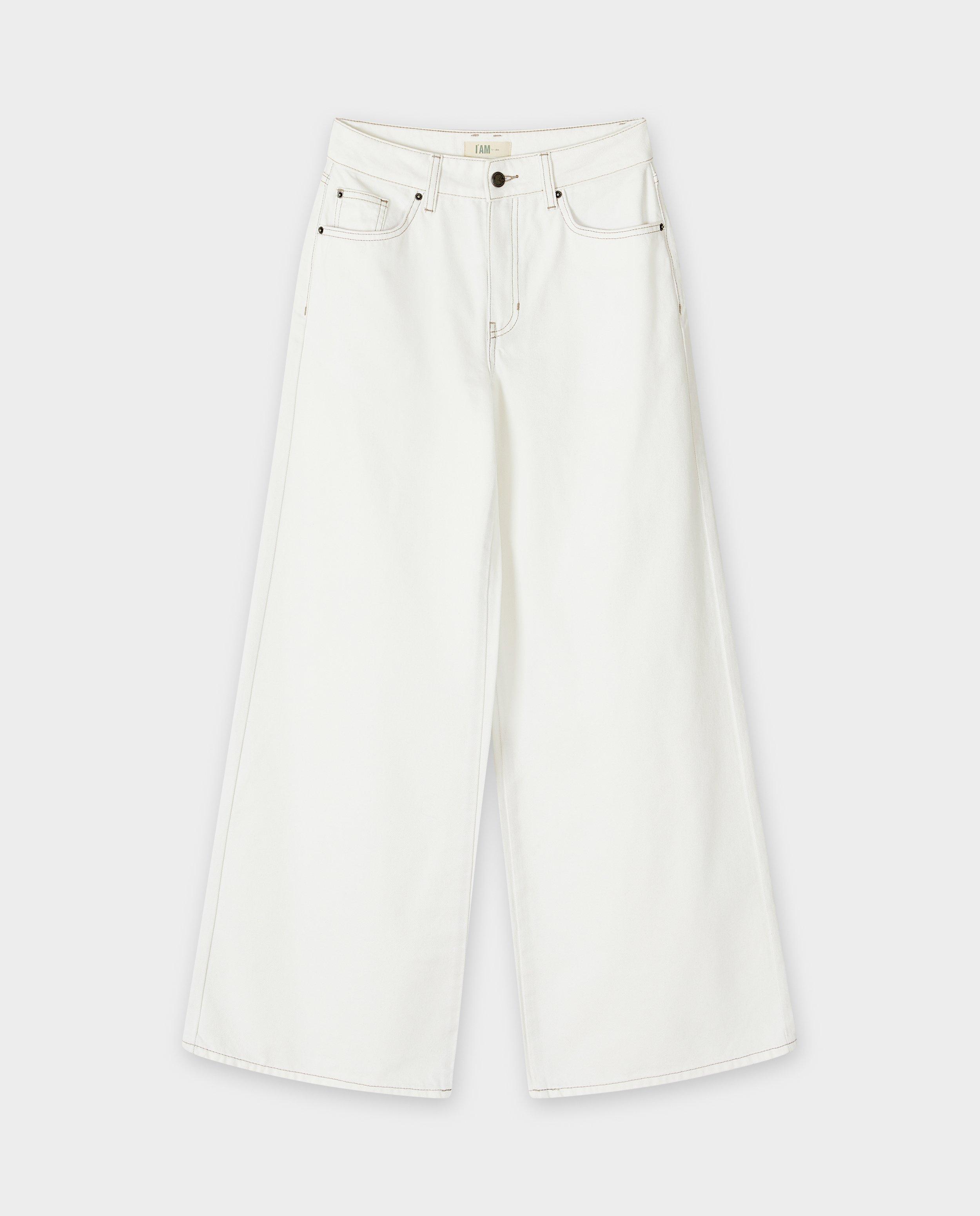 Witte jeans, wide leg fit, 34-46 - Product Detail - wit - afbeelding nummer 5
