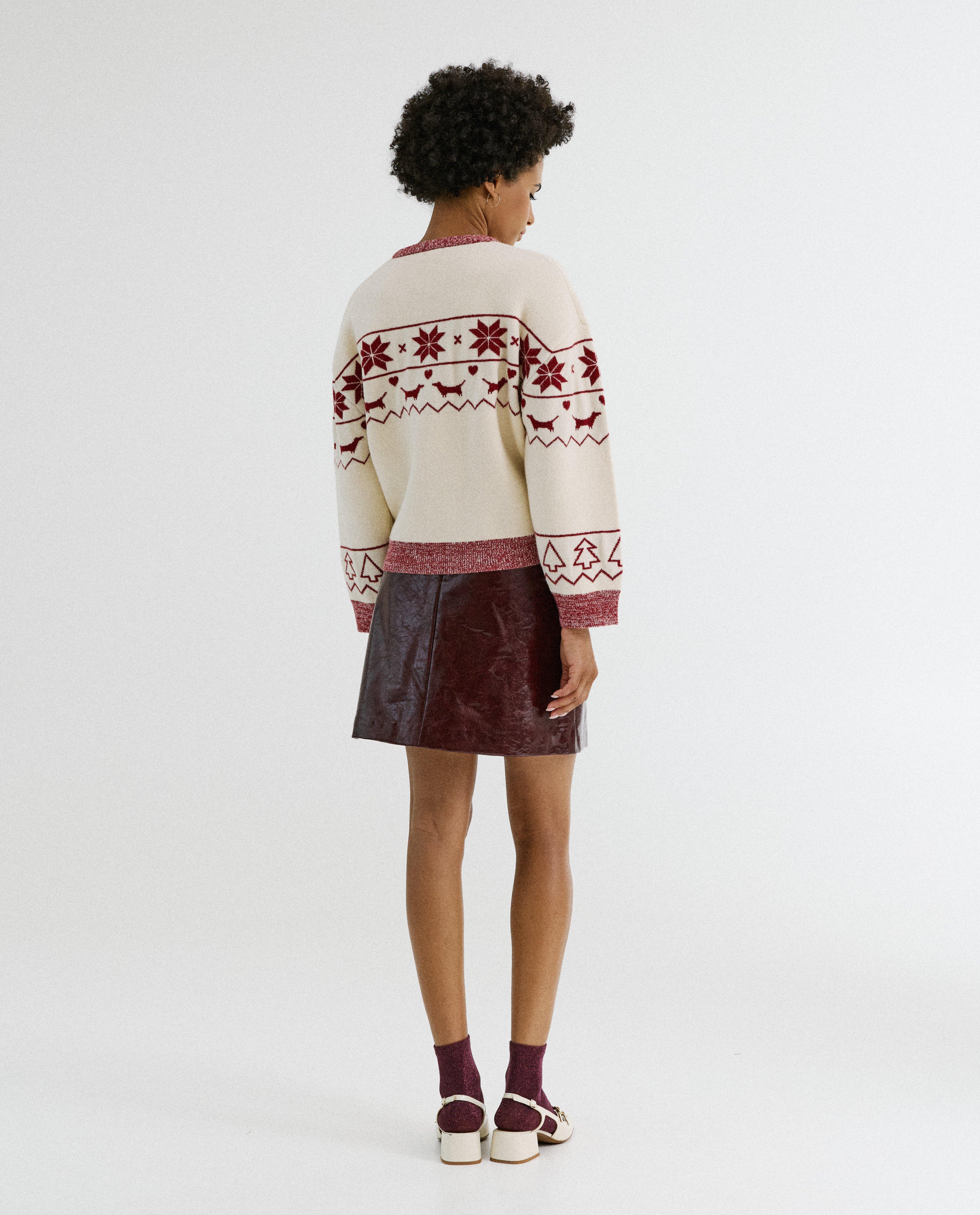 Trui met hondenprint, dames, XS-XL - Product Detail - lichtbeige - afbeelding nummer 4