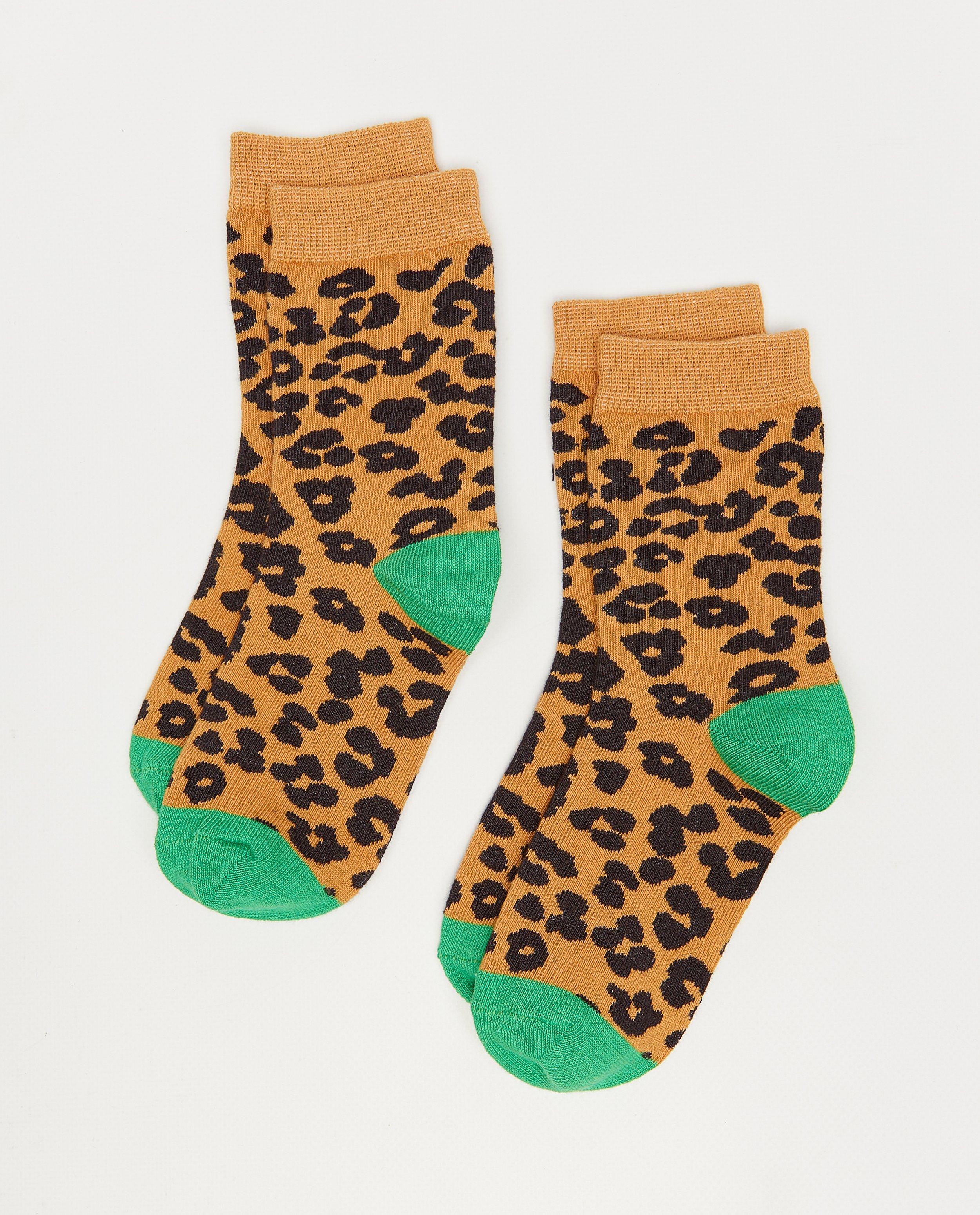 Set van 2 paar kousen - Product Detail - bruin - afbeelding nummer 1