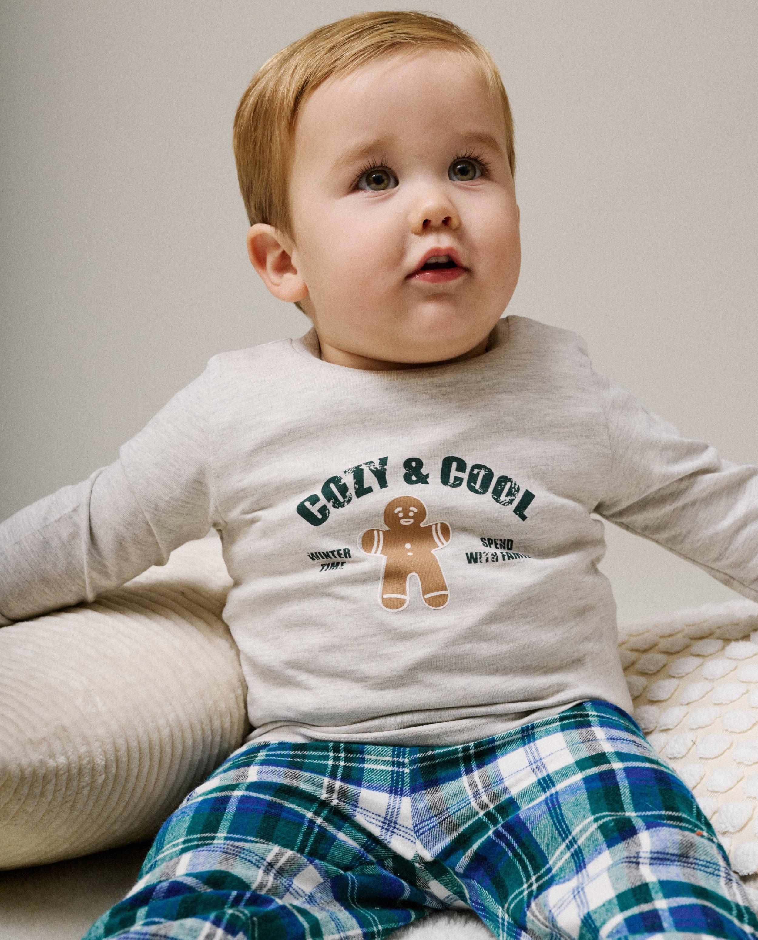 Pyjama met print koekje, 62-92