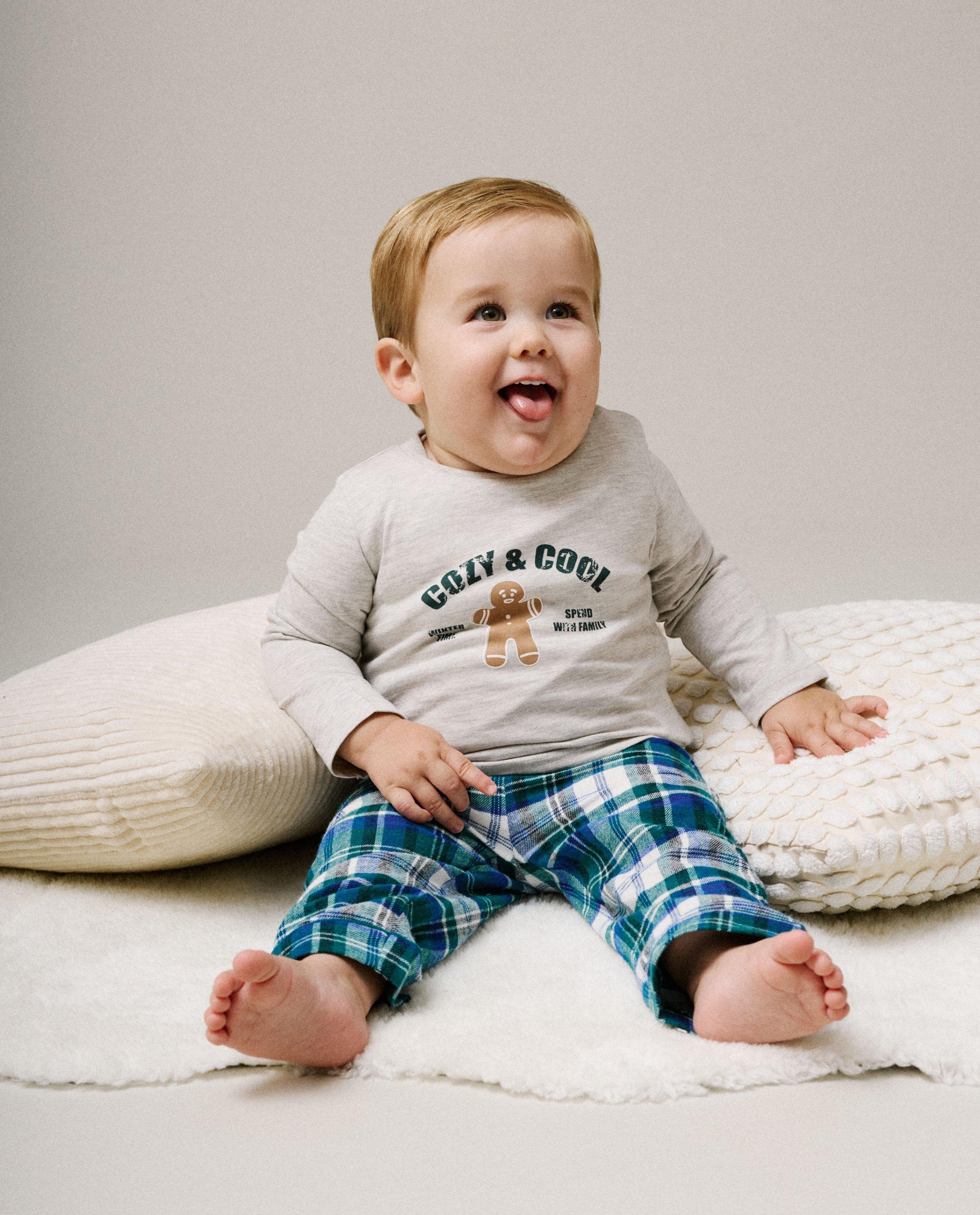 Nachtkleding - Pyjama met print koekje, 62-92