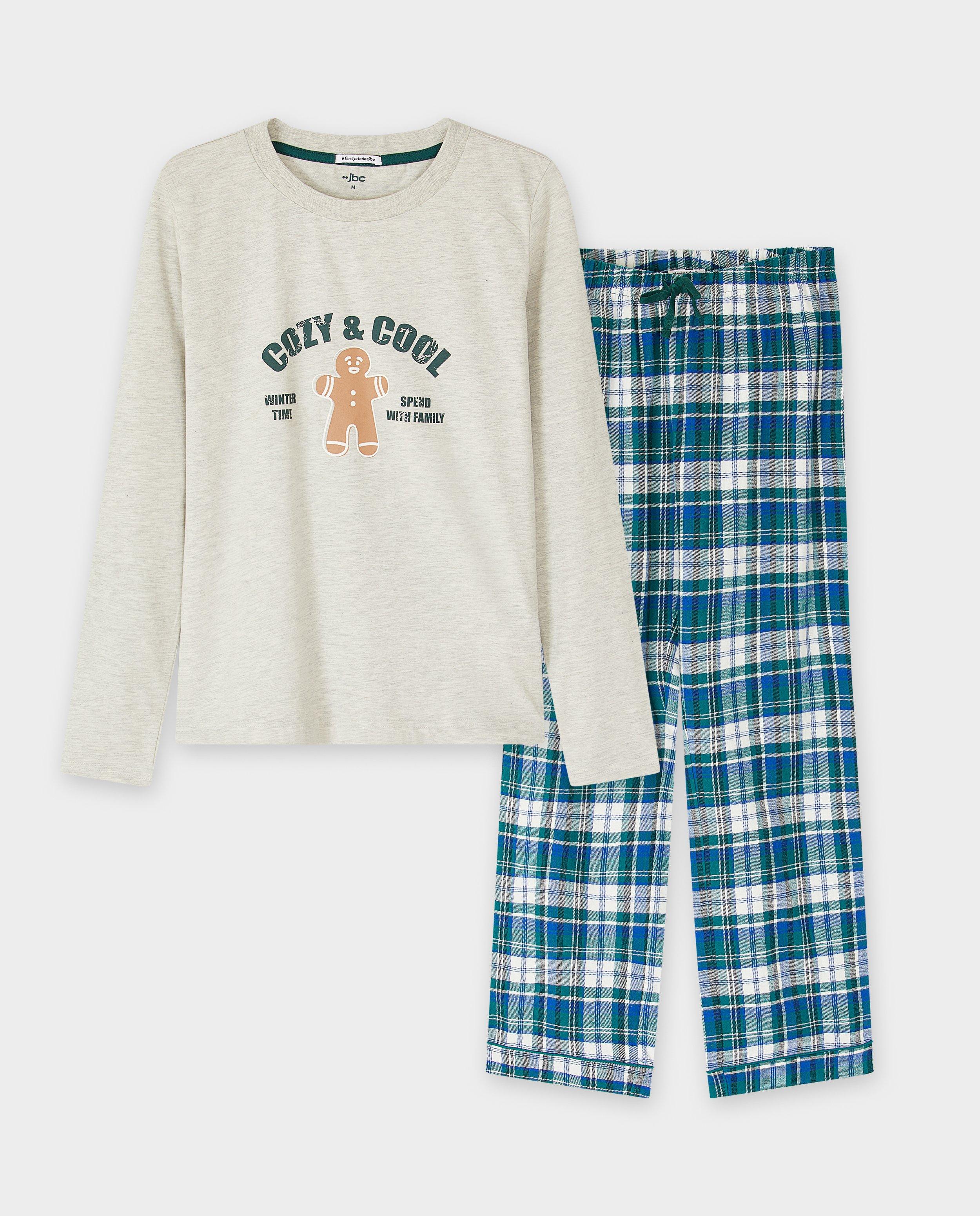 Pyjamas - Pyjama avec imprimé biscuit, femme, XS-XL