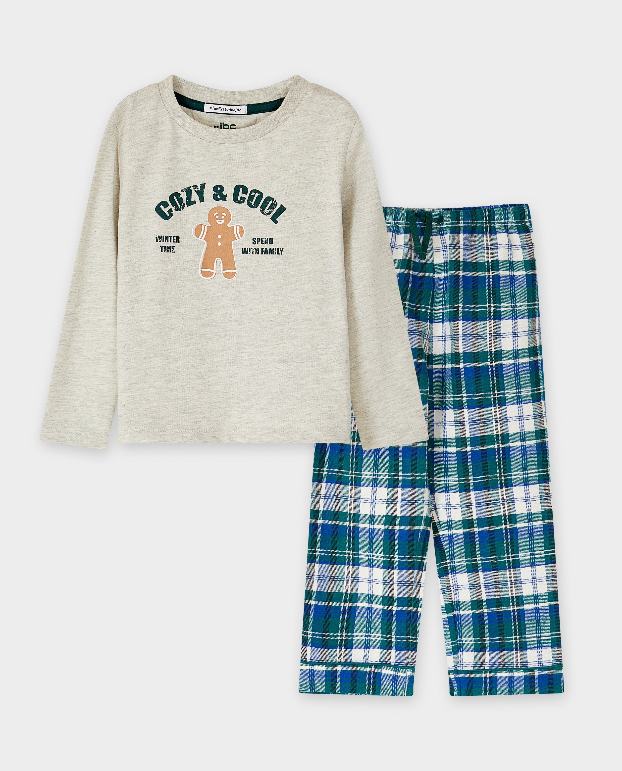 Pyjama &agrave; imprim&eacute; de biscuit, 98-128 - D&eacute;tails du produit - khaki - image num&eacute;ro 8