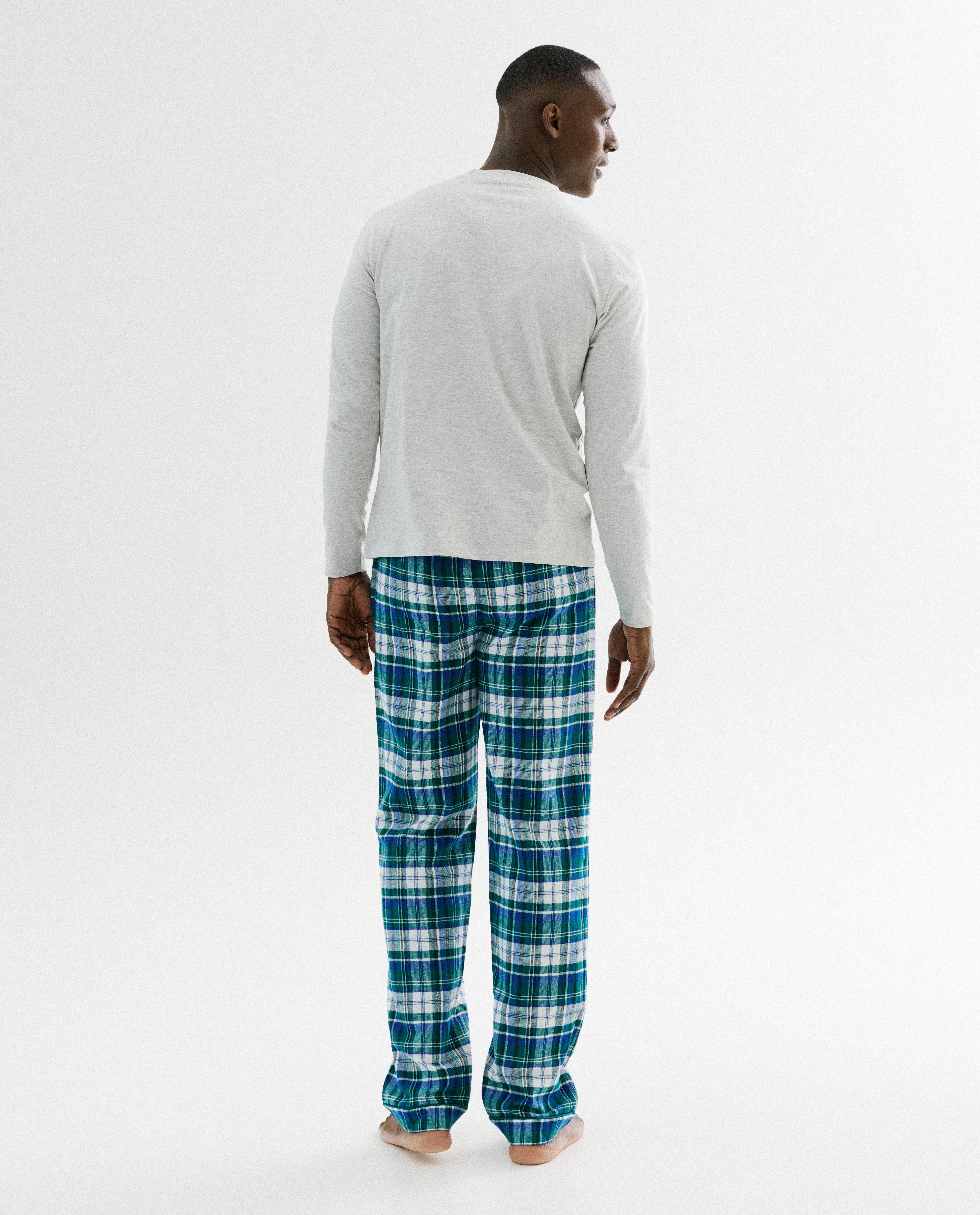 Pyjamas - Pyjama avec inscription, homme, XS-XXL