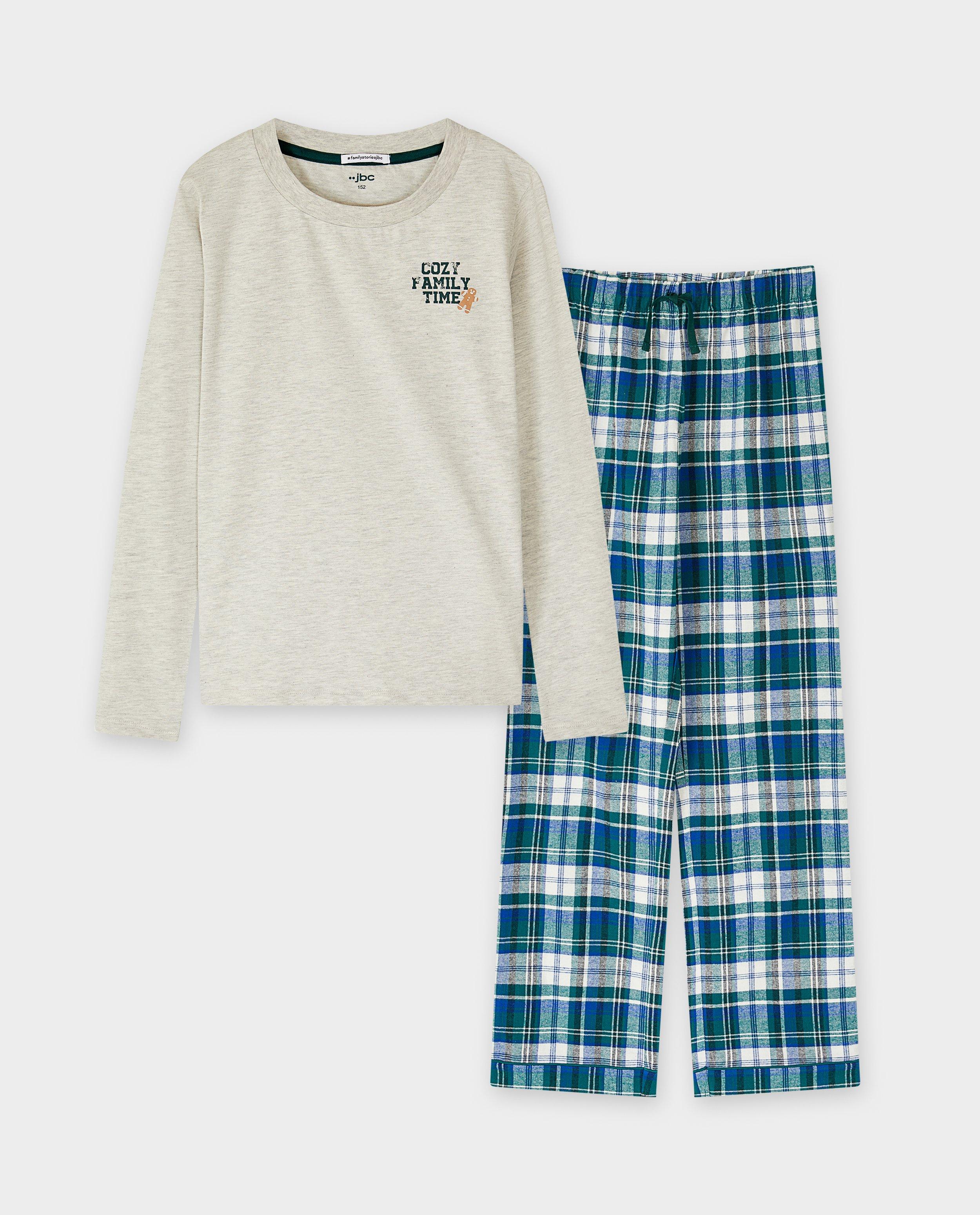 Pyjama avec une inscription, 134-170 - D&eacute;tails du produit - khaki - image num&eacute;ro 5