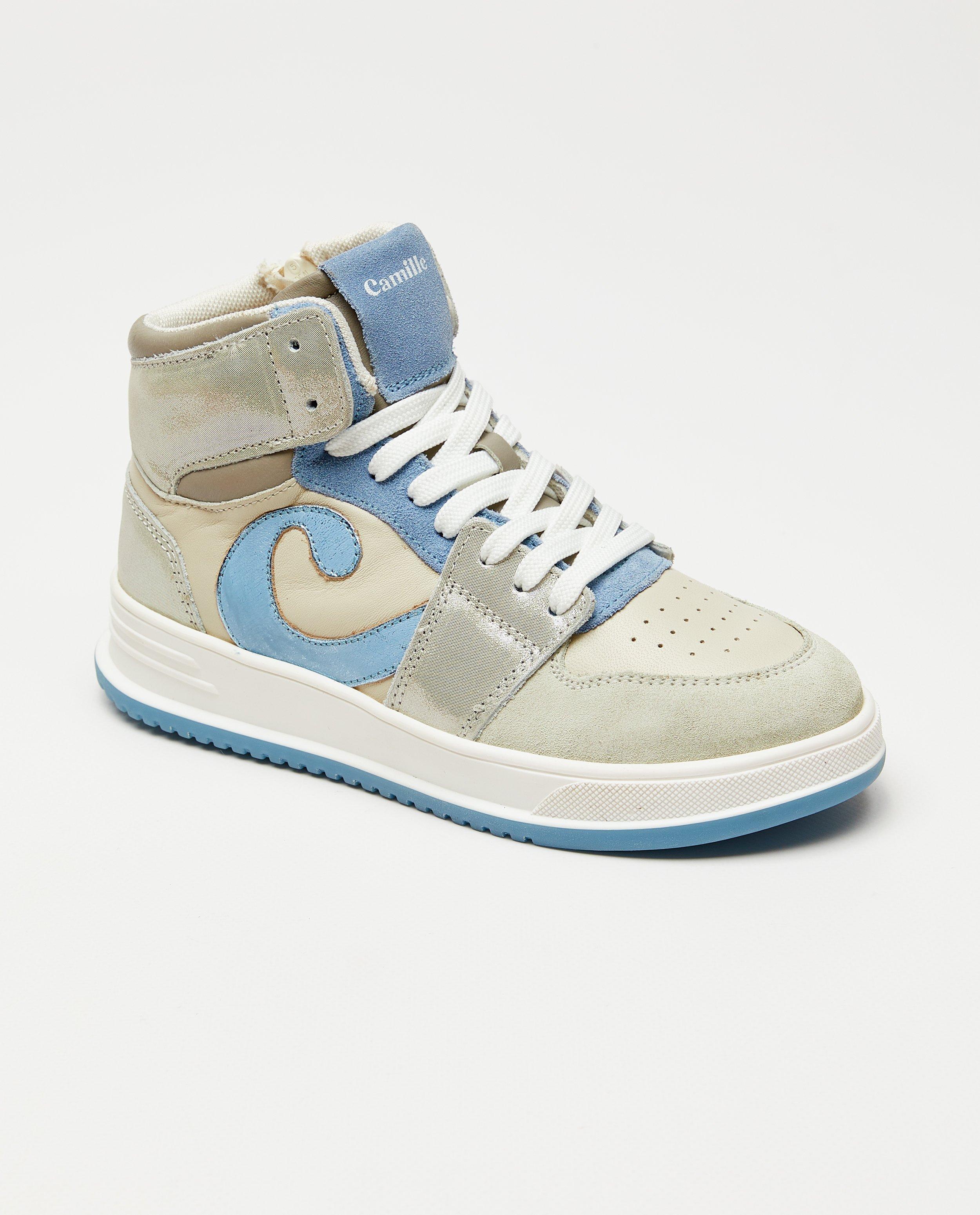 Sneakers met metallic details, 31-39 - Product Detail - wit - afbeelding nummer 3