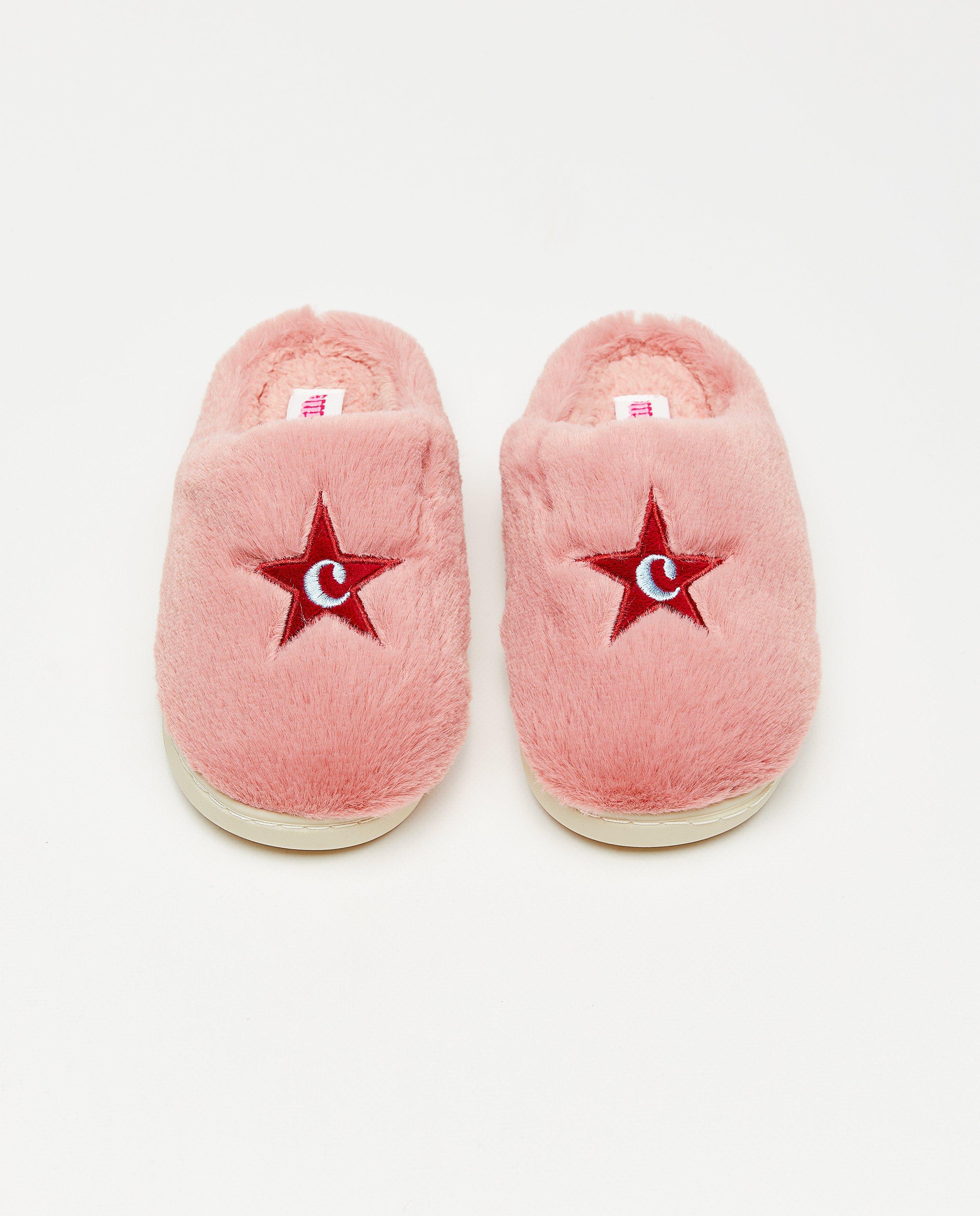 Fluffy pantoffels met teddy voering - Product Detail - lichtroze - afbeelding nummer 3