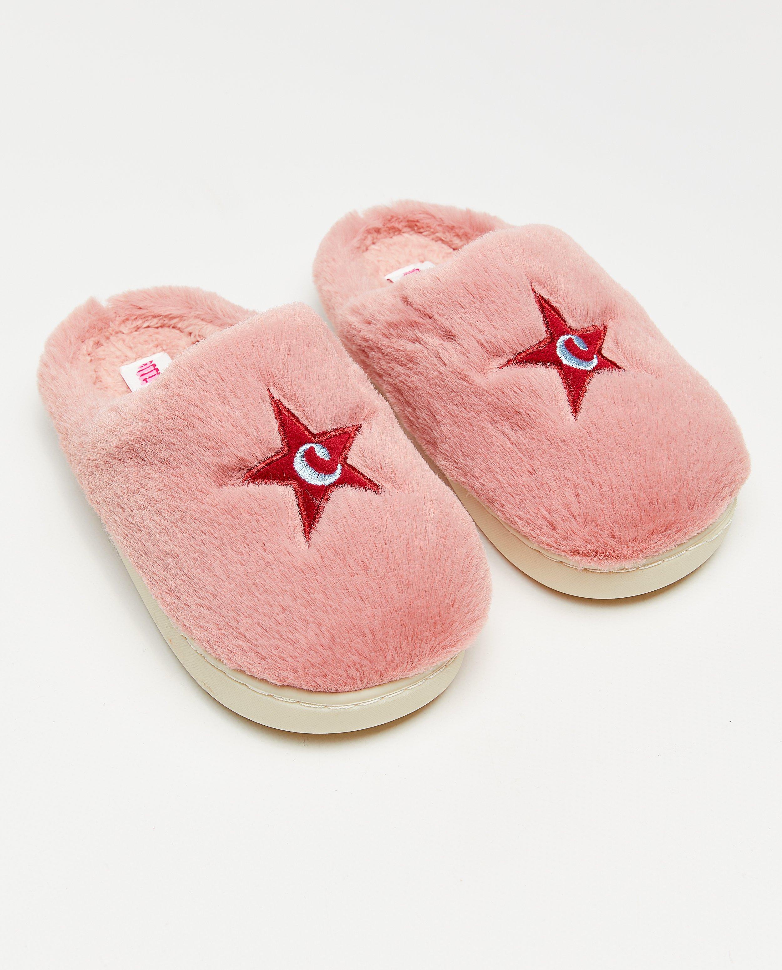 Fluffy pantoffels met teddy voering - Product Detail - lichtroze - afbeelding nummer 4