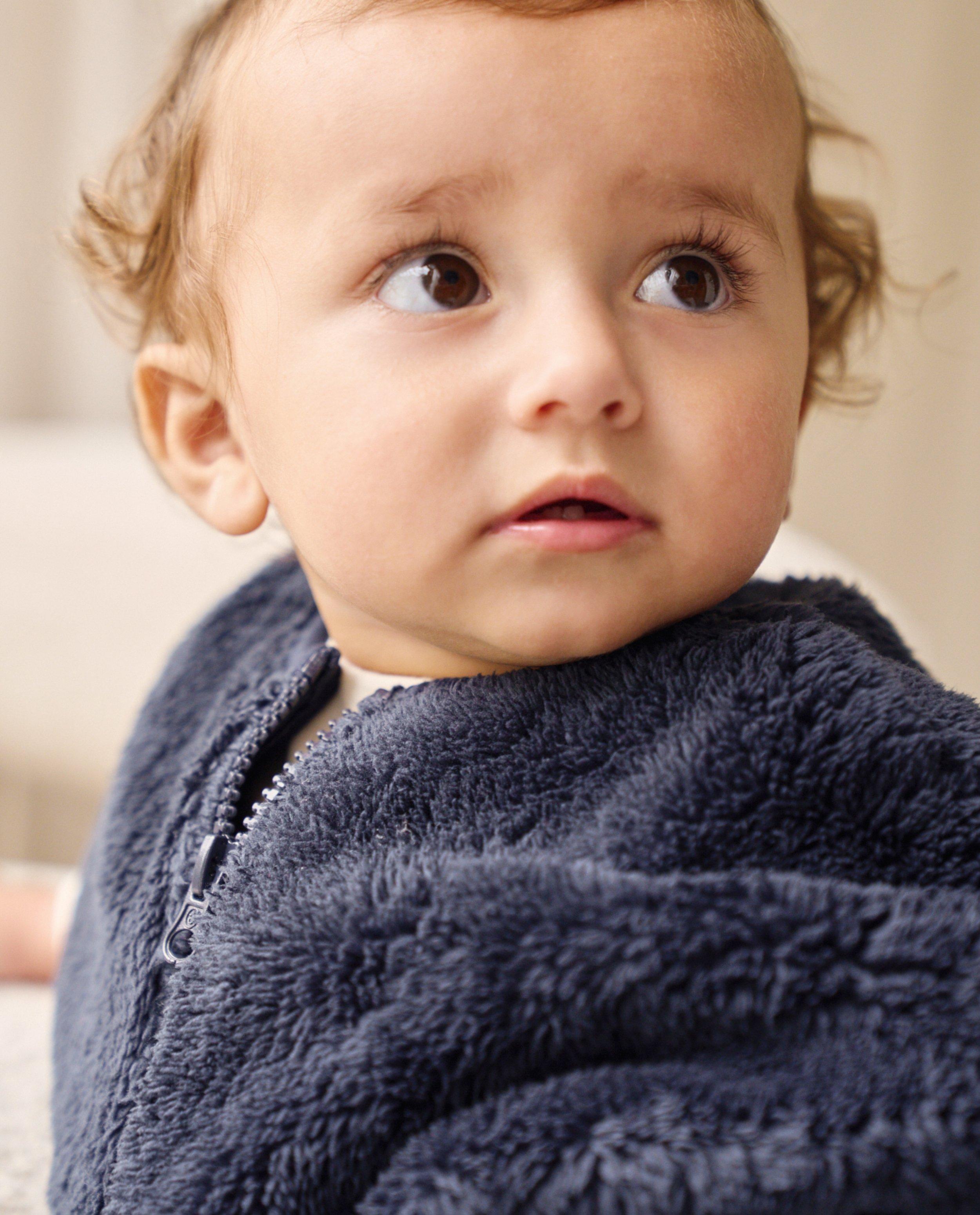 Blazers - Donkerblauw teddy vest