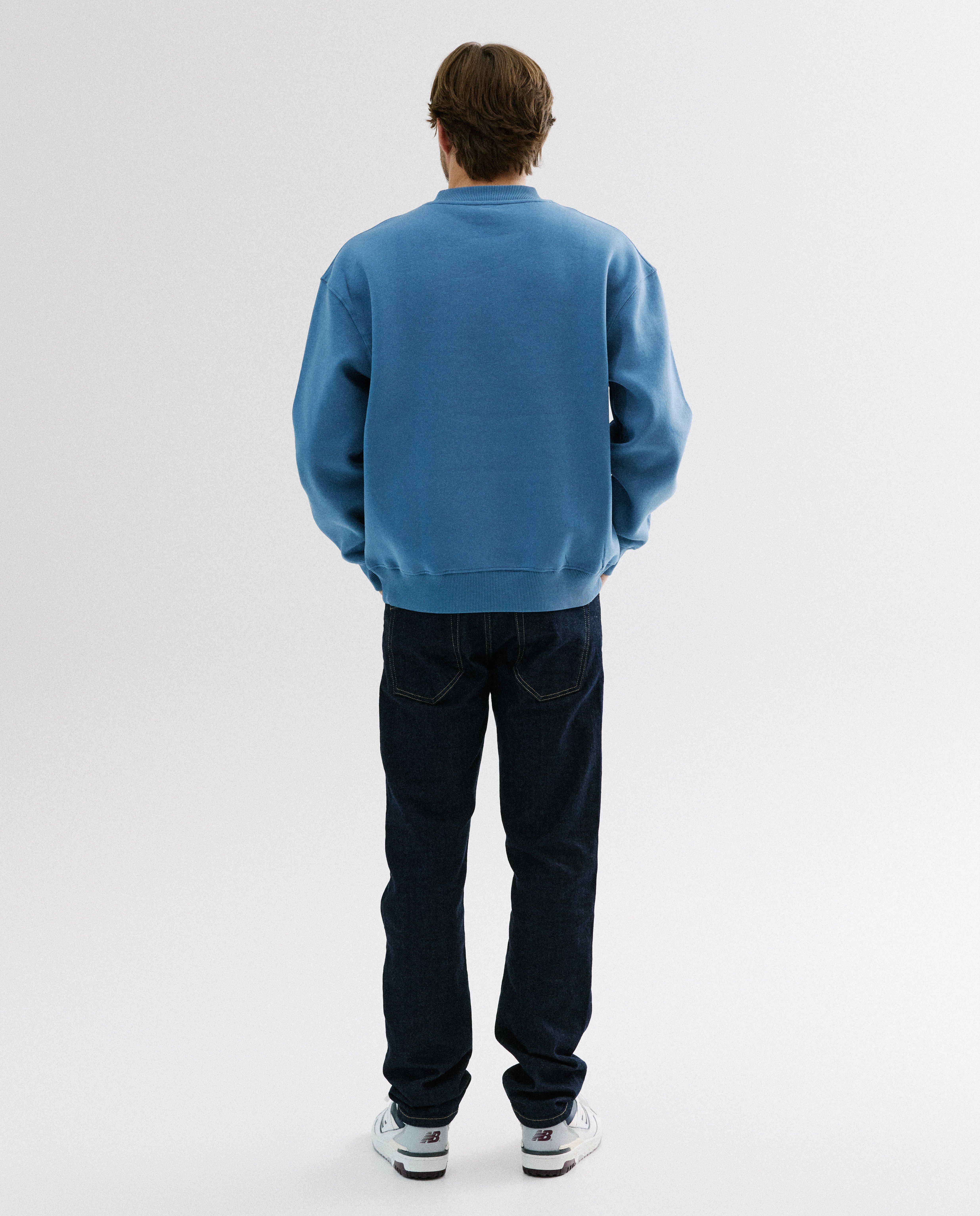 Sweater met geborduurd logo Spring, unisex, XS-XXL - Product Detail - blauw - afbeelding nummer 6