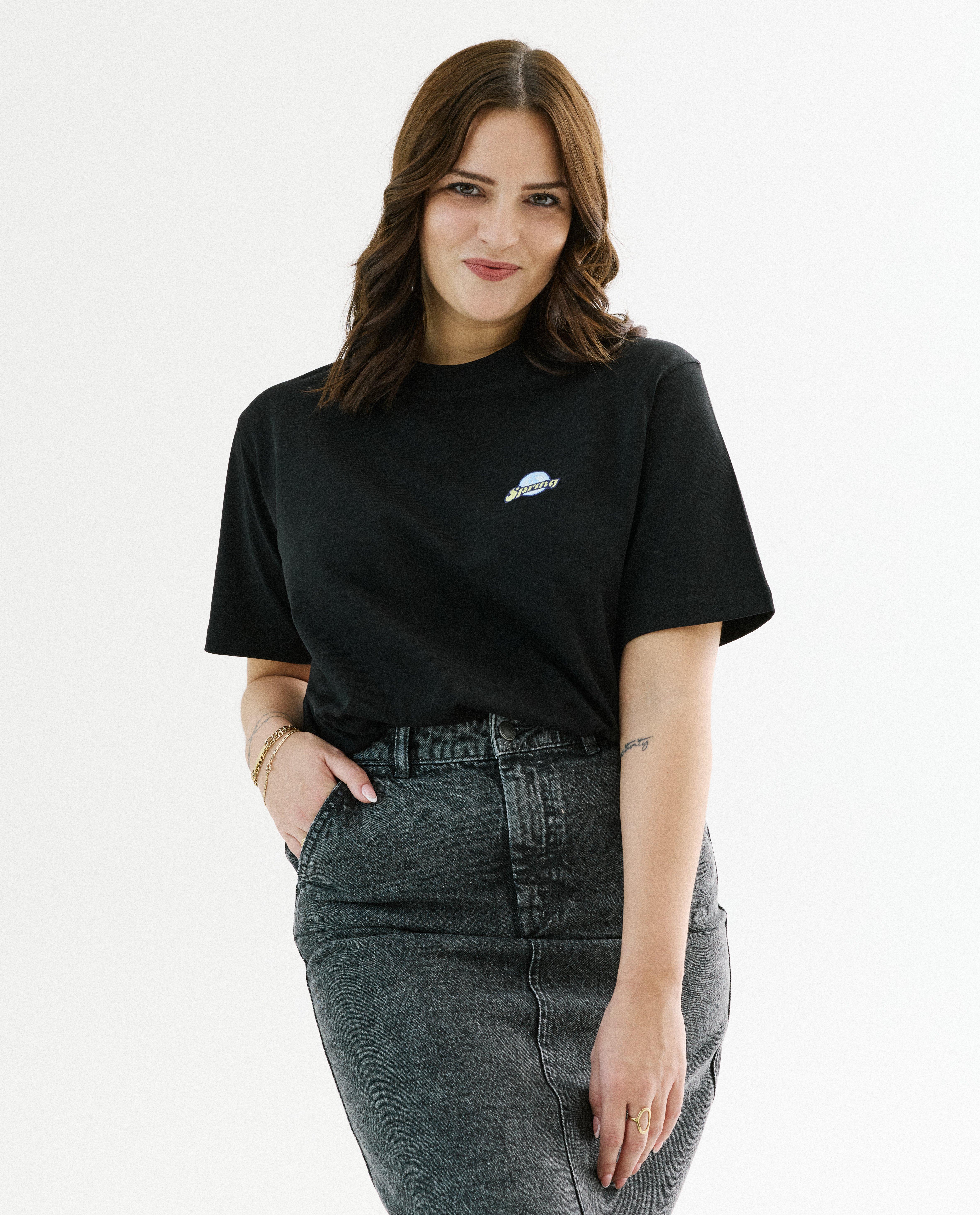 T-shirt met backprint Spring, unisex, XS-XXL - Product Detail - zwart - afbeelding nummer 5