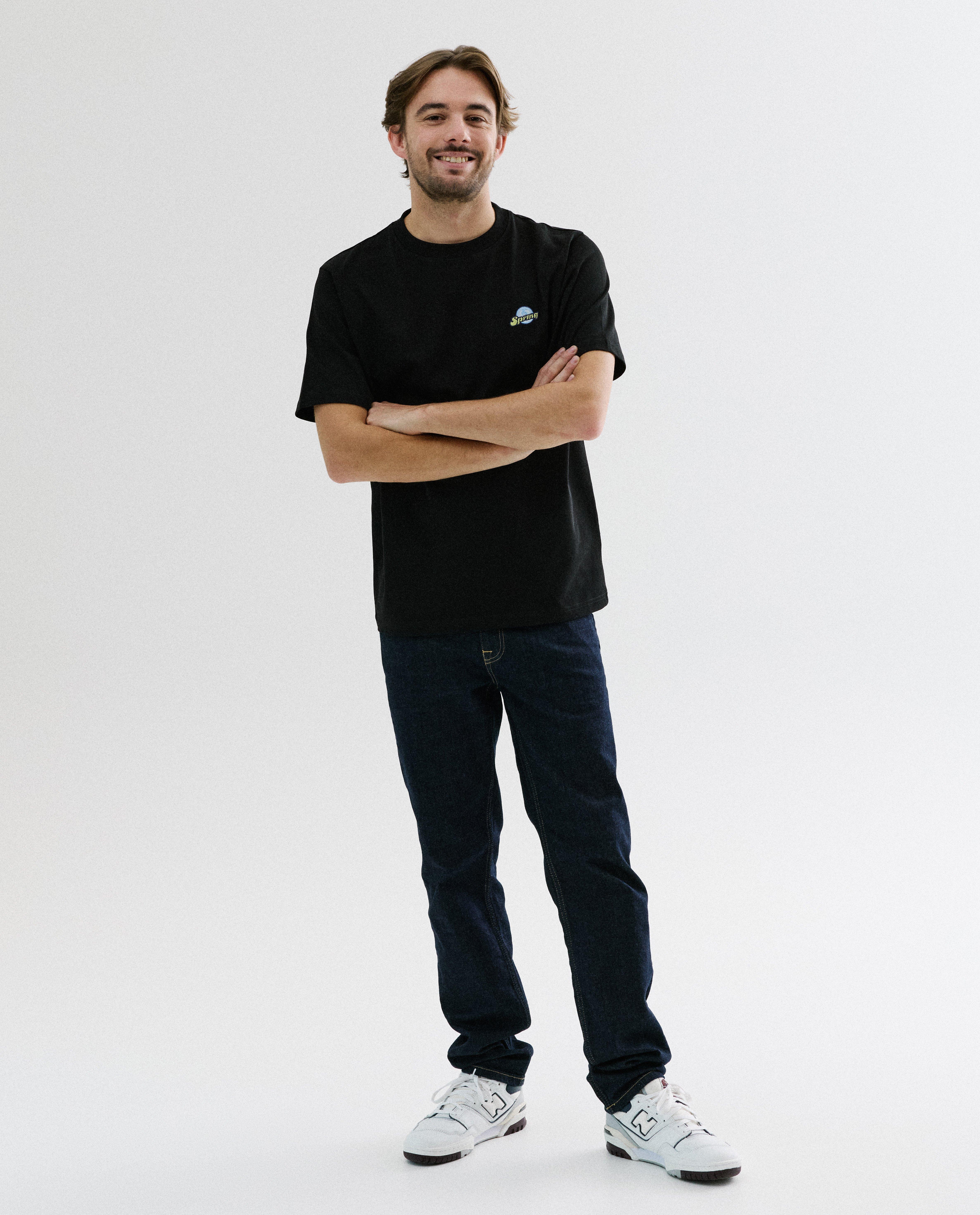 T-shirt met backprint Spring, unisex, XS-XXL - Product Detail - zwart - afbeelding nummer 6