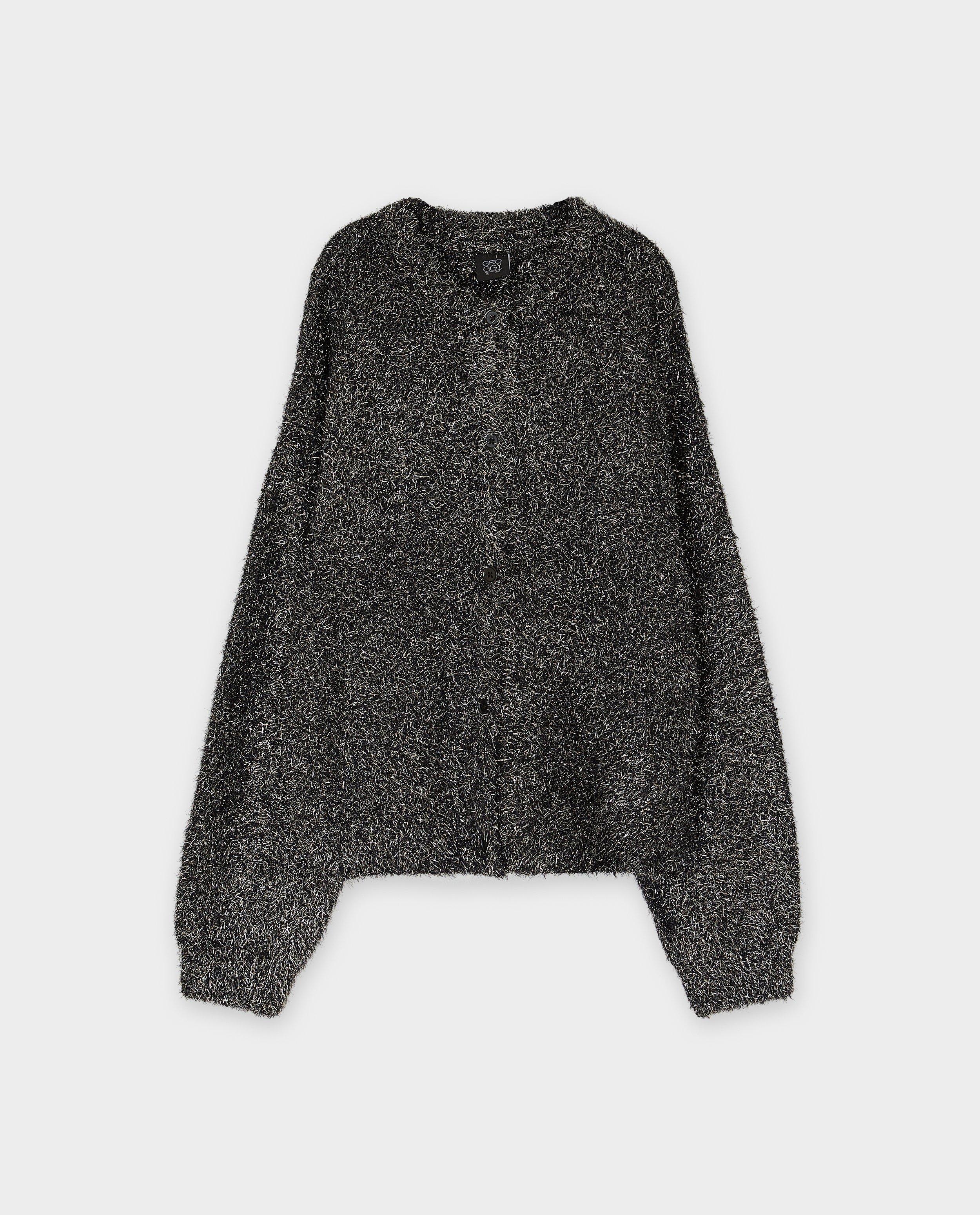 Cardigan met glitter - Product Detail - zwart - afbeelding nummer 4