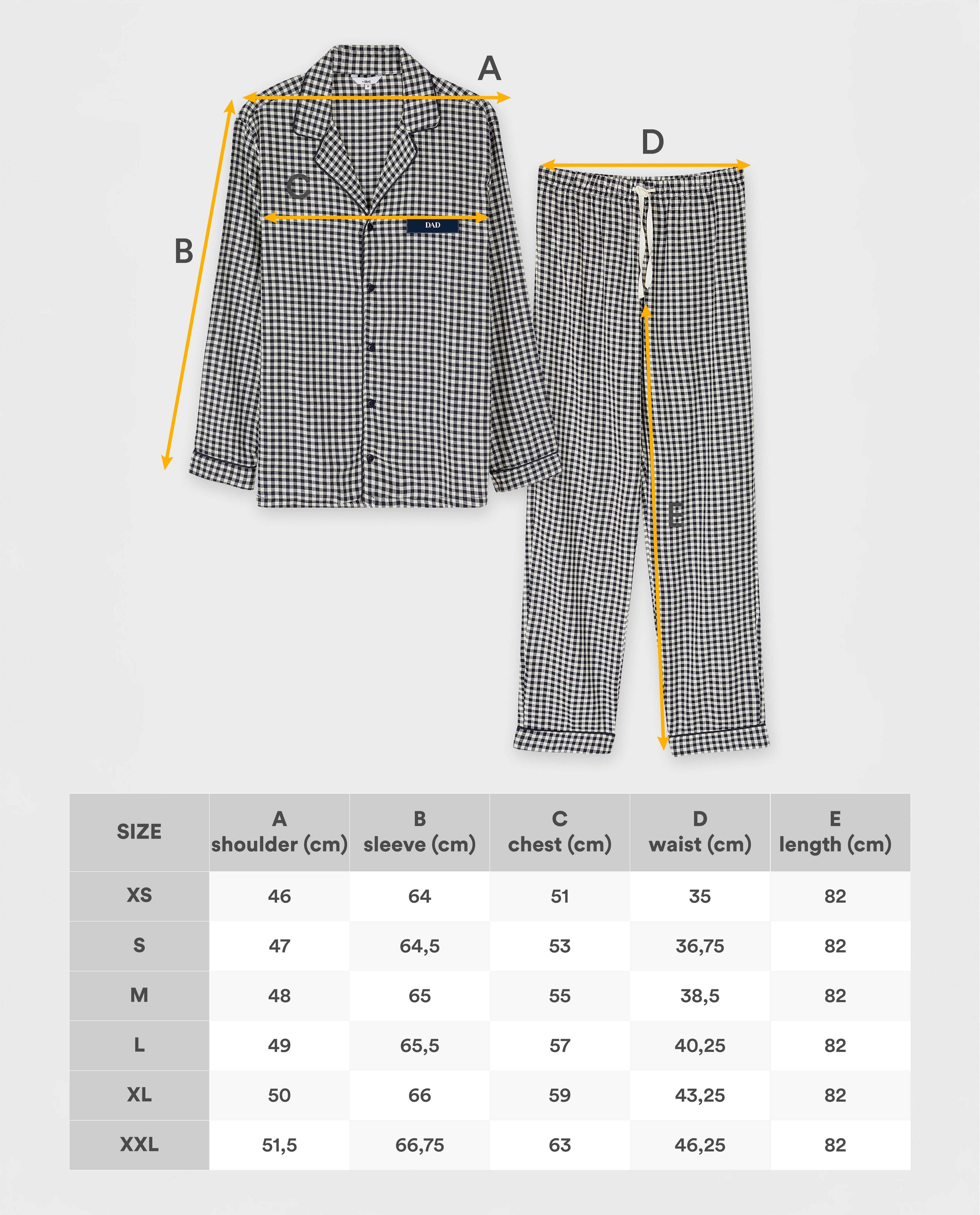 Pyjama personnalisable, hommes, S-XXL - D&eacute;tails du produit - bleu fonc&eacute; - image num&eacute;ro 4