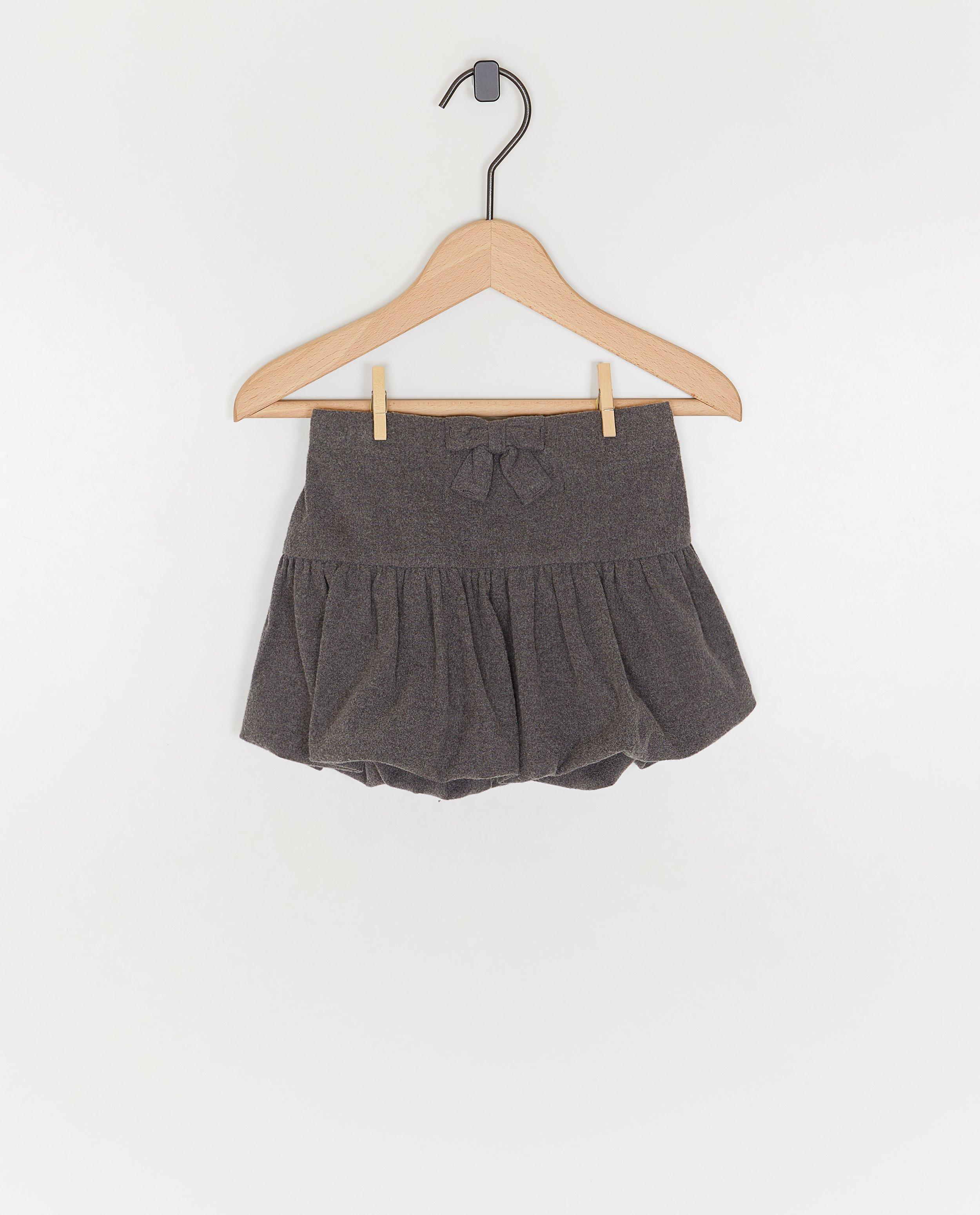 Grijze rok, balloon fit - Product Detail - donkergrijs - afbeelding nummer 3