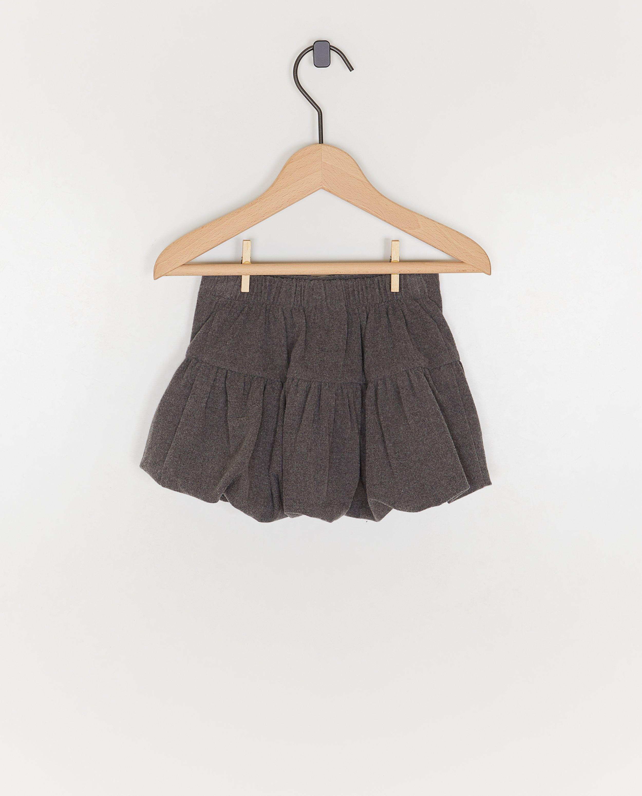 Grijze rok, balloon fit - Product Detail - donkergrijs - afbeelding nummer 4