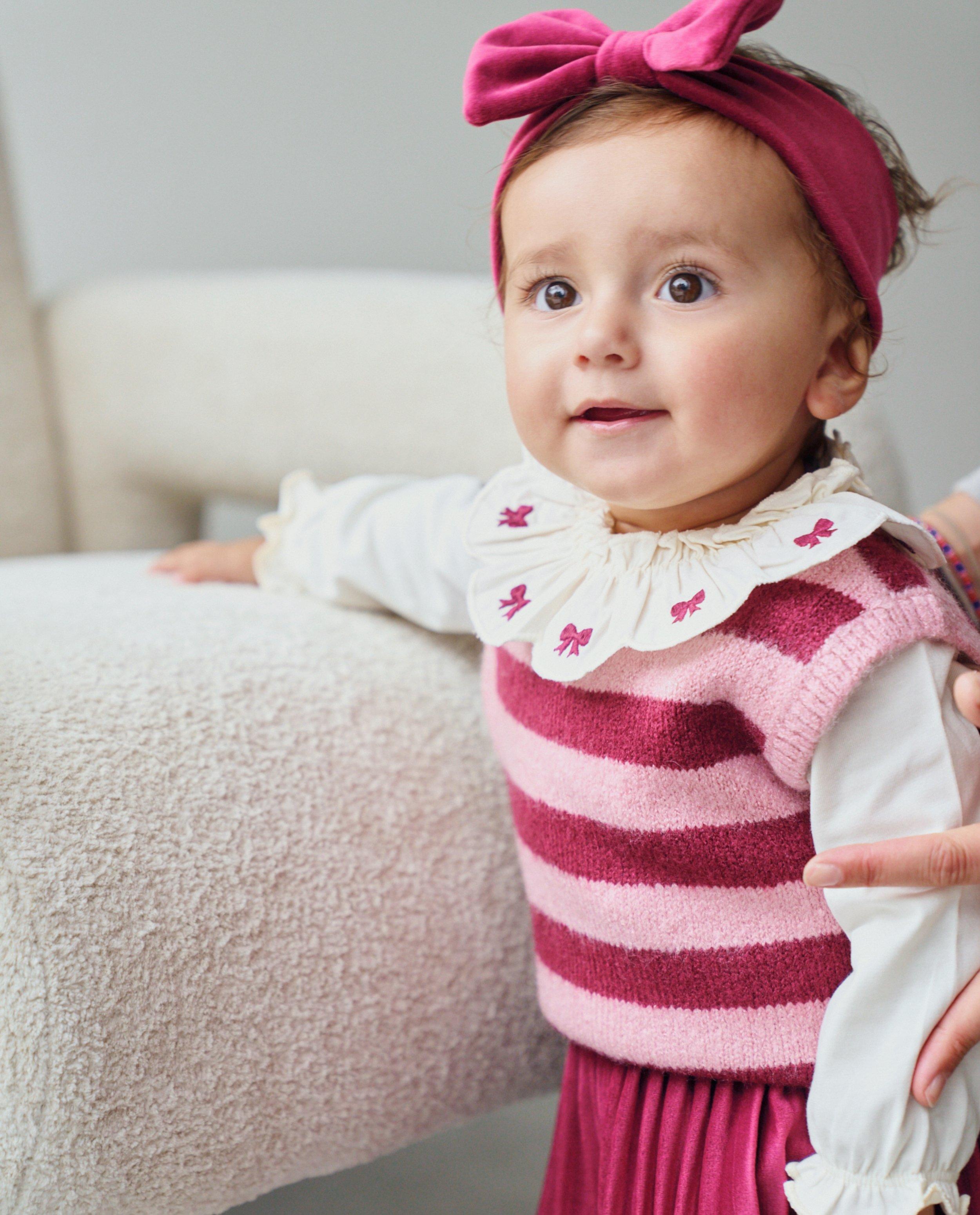 Mouwloze debardeur met strepen