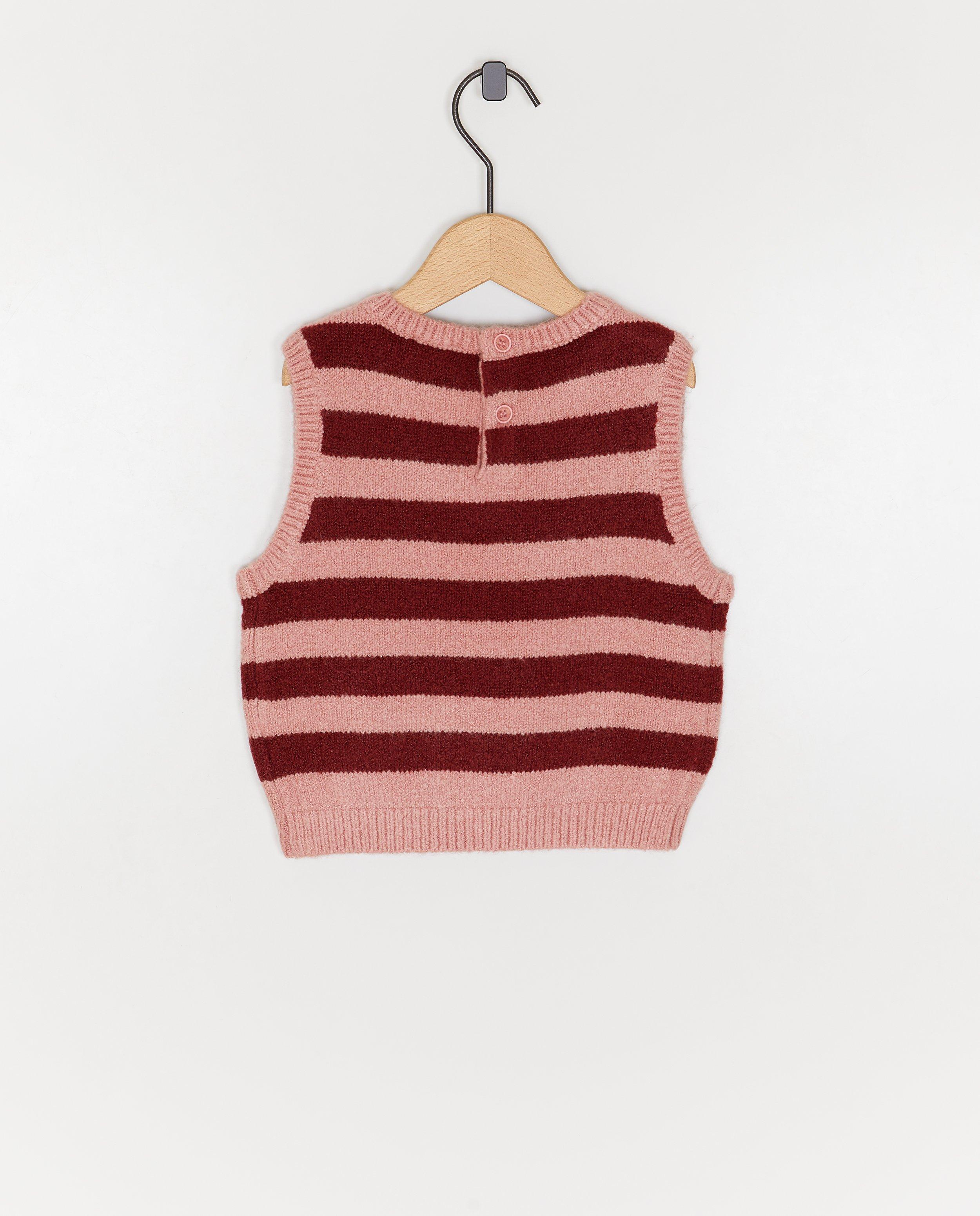 Mouwloze debardeur met strepen - Product Detail - oudroze - afbeelding nummer 5