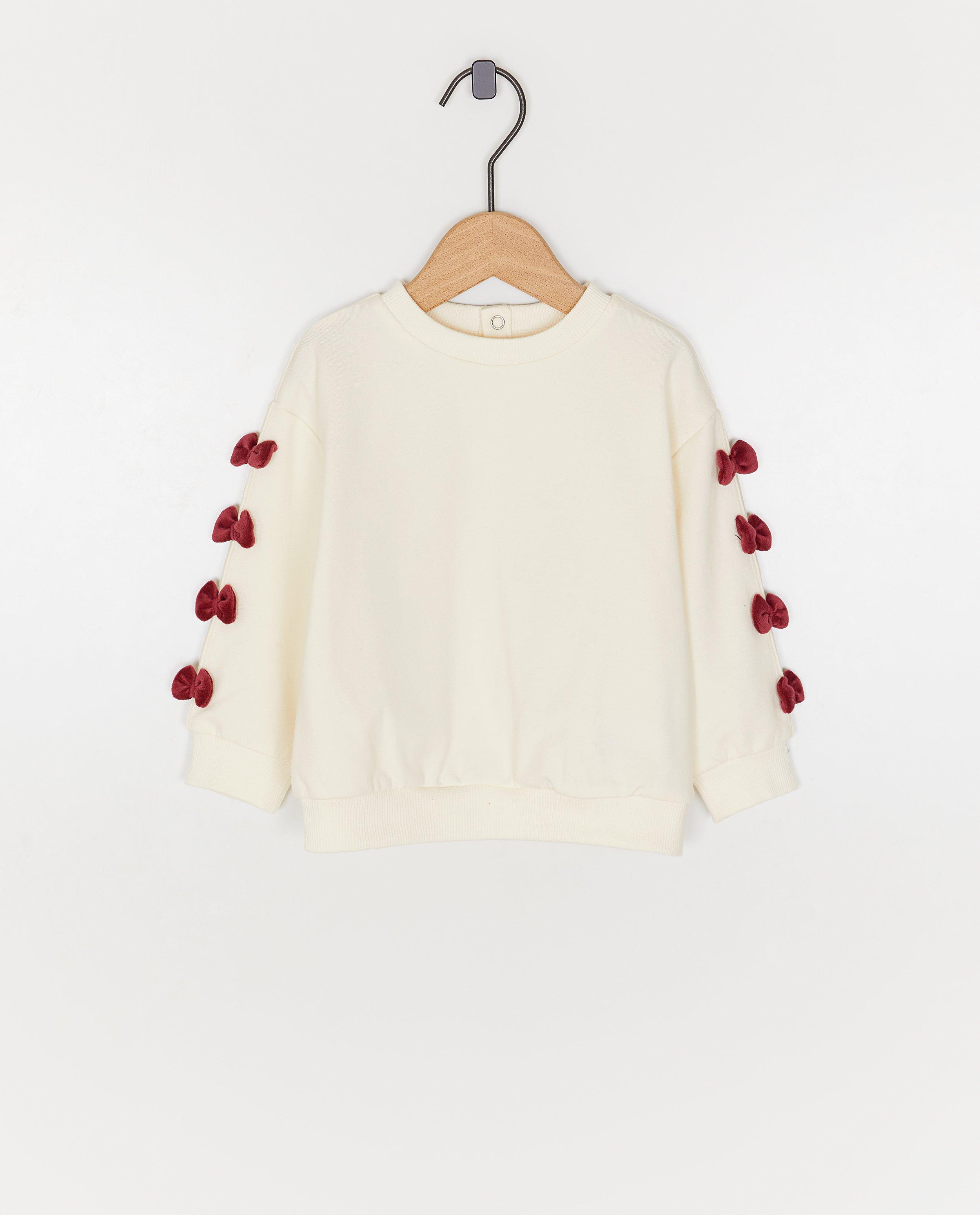 Sweater met strikken
