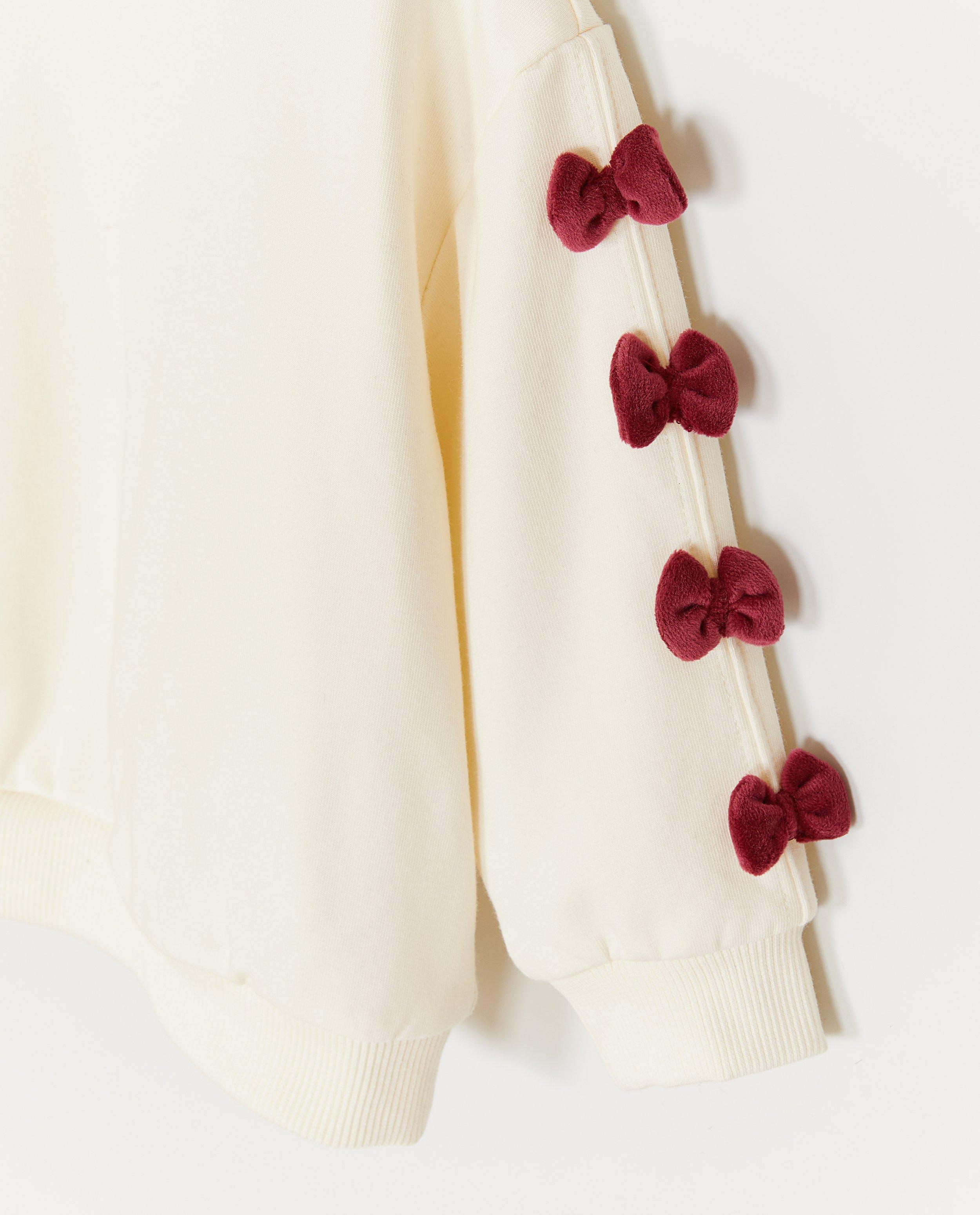 Sweater met strikken - Product Detail - wit - afbeelding nummer 3