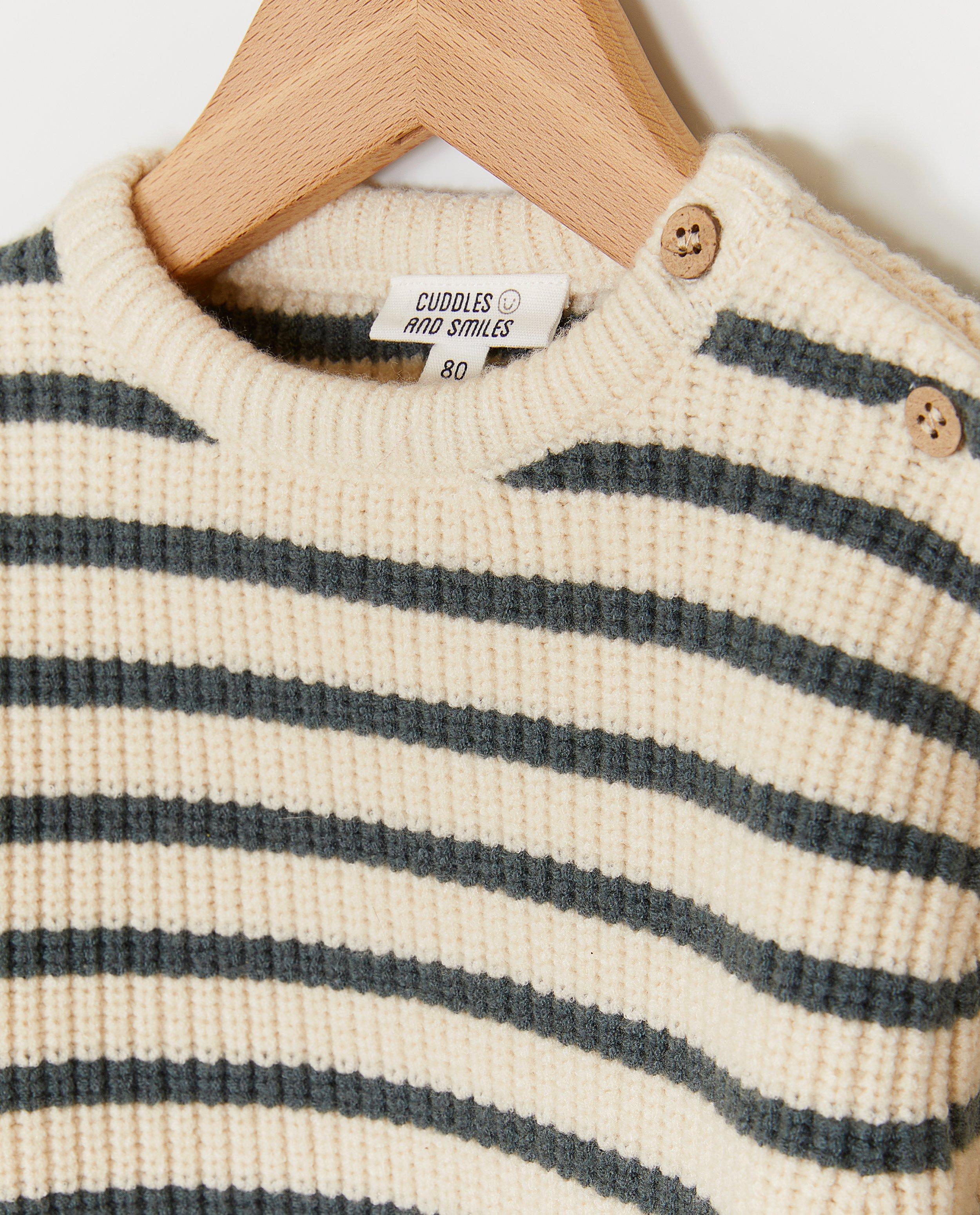 Trui met strepen - Product Detail - khaki - afbeelding nummer 5