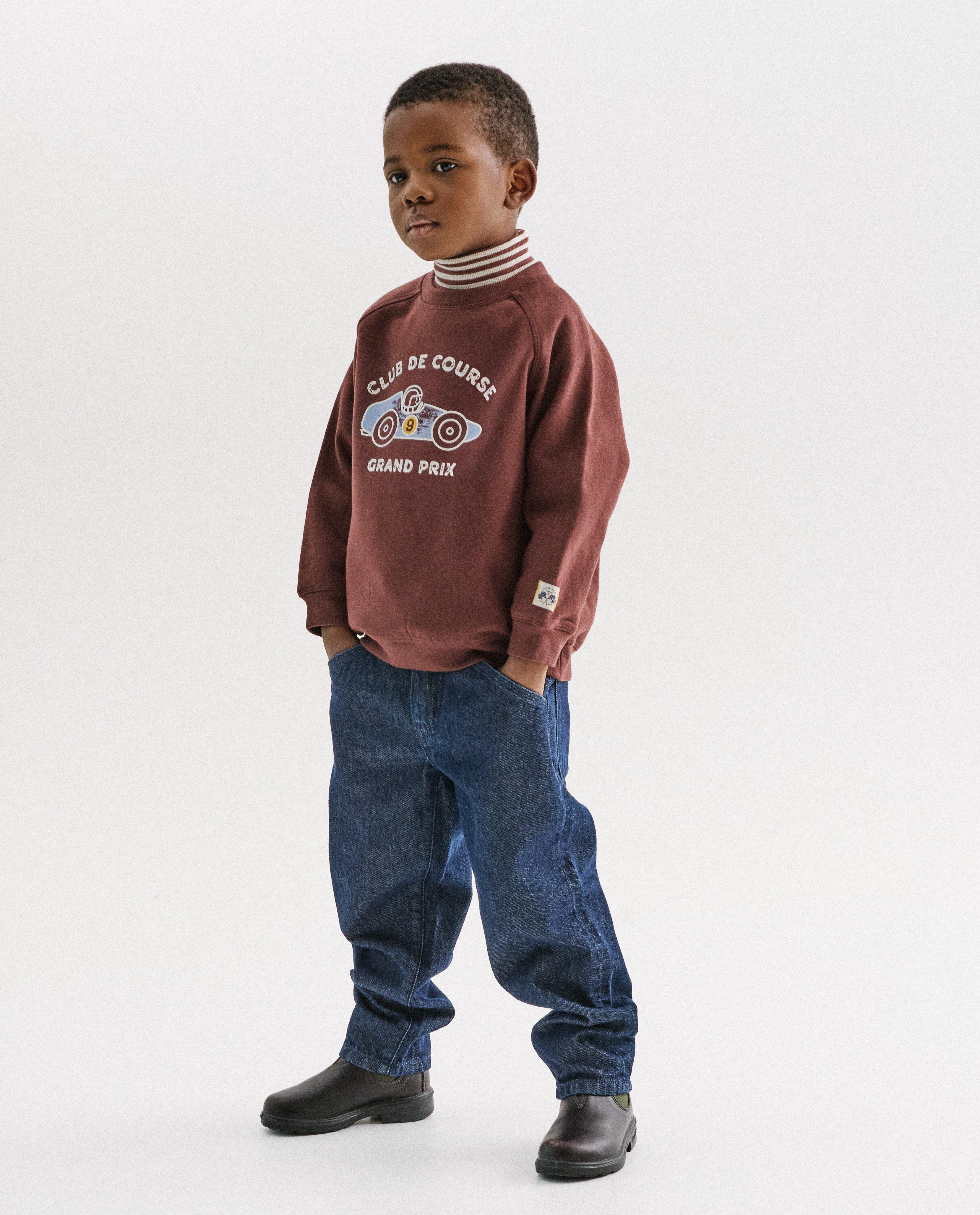 Longsleeve met fijn ribpatroon - Product Detail - donkerrood - afbeelding nummer 4