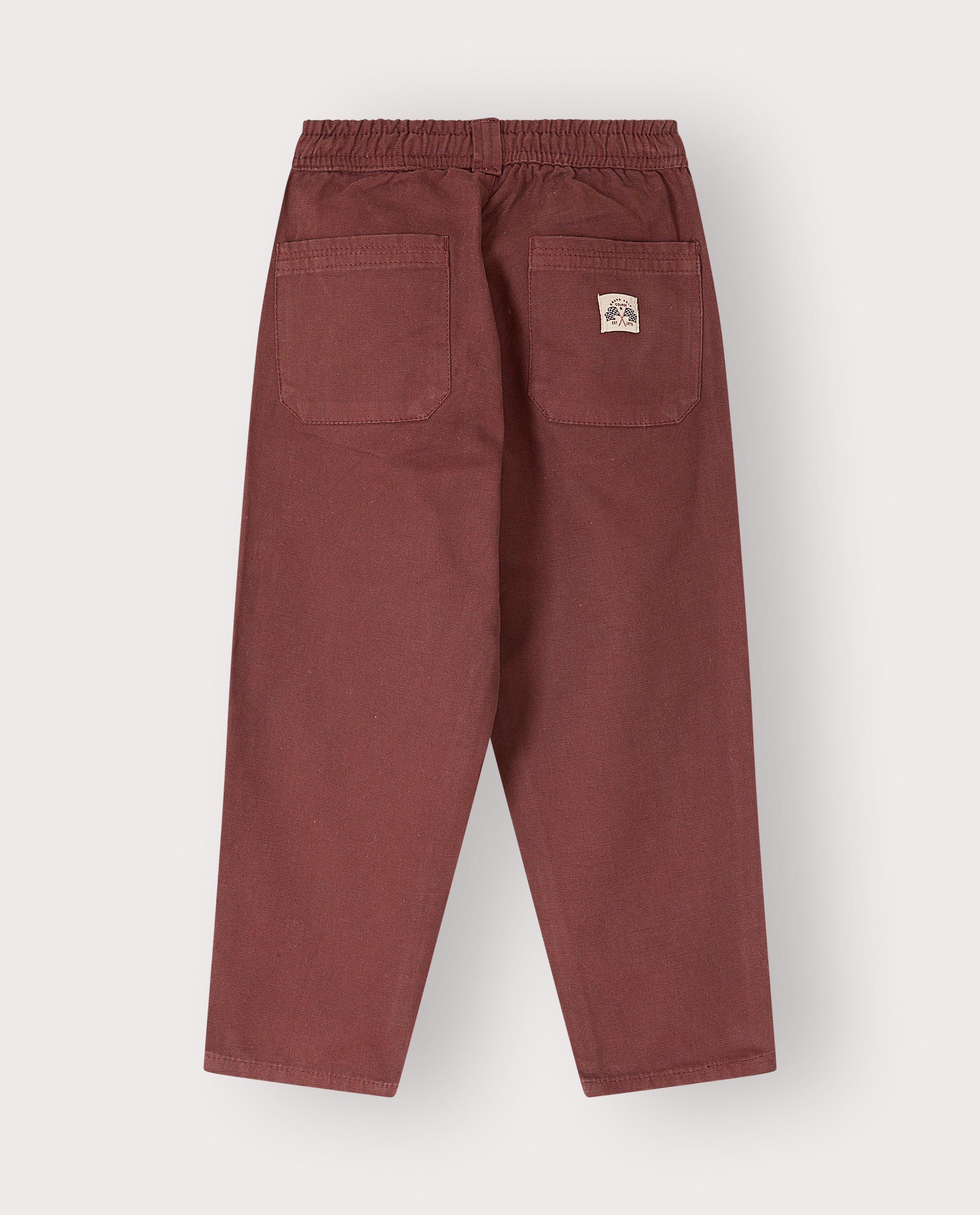 Bordeaux broek, baggy fit - Product Detail - donkerrood - afbeelding nummer 5