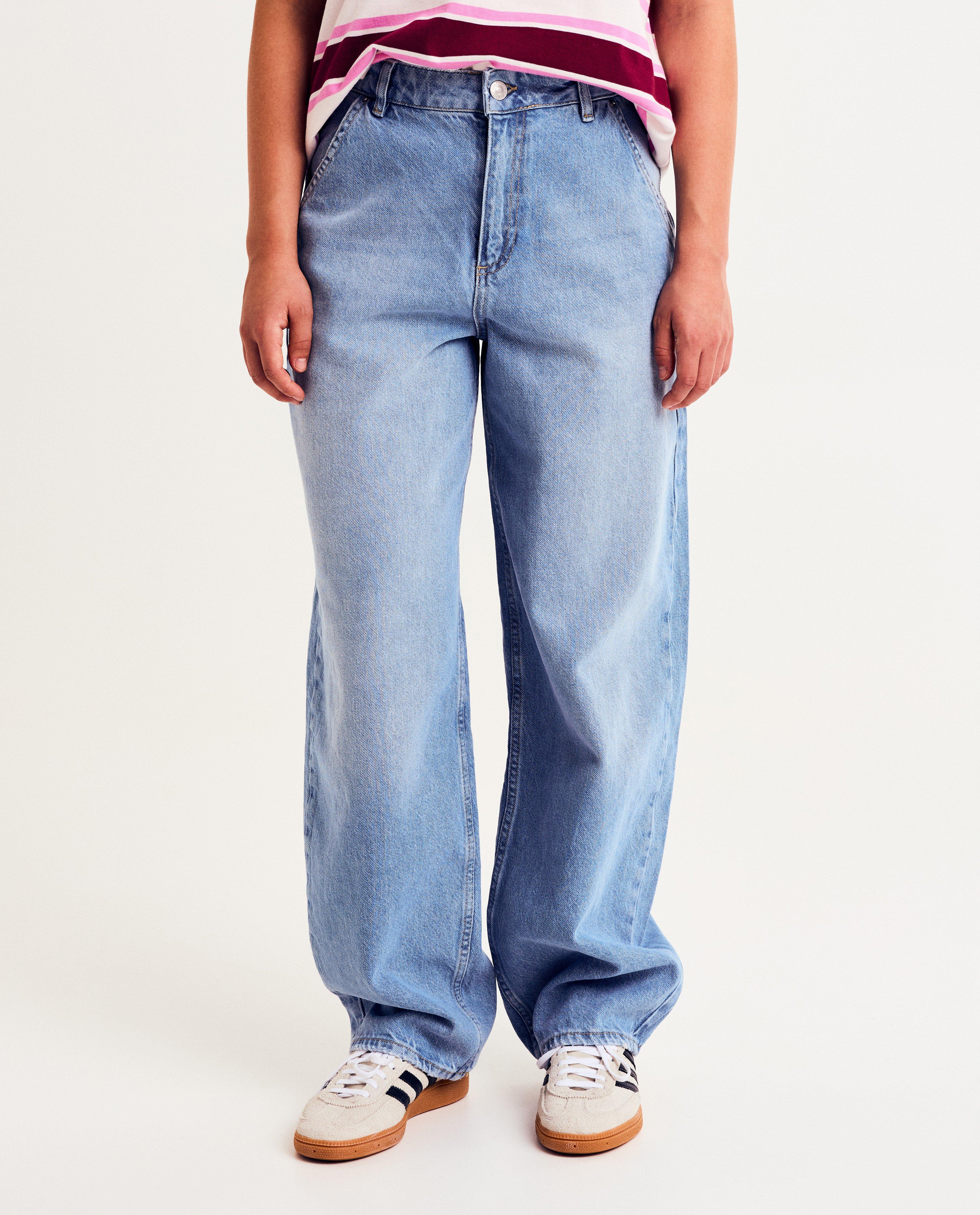 Blauwe jeans, balloon fit - Product Detail - blauw - afbeelding nummer 3