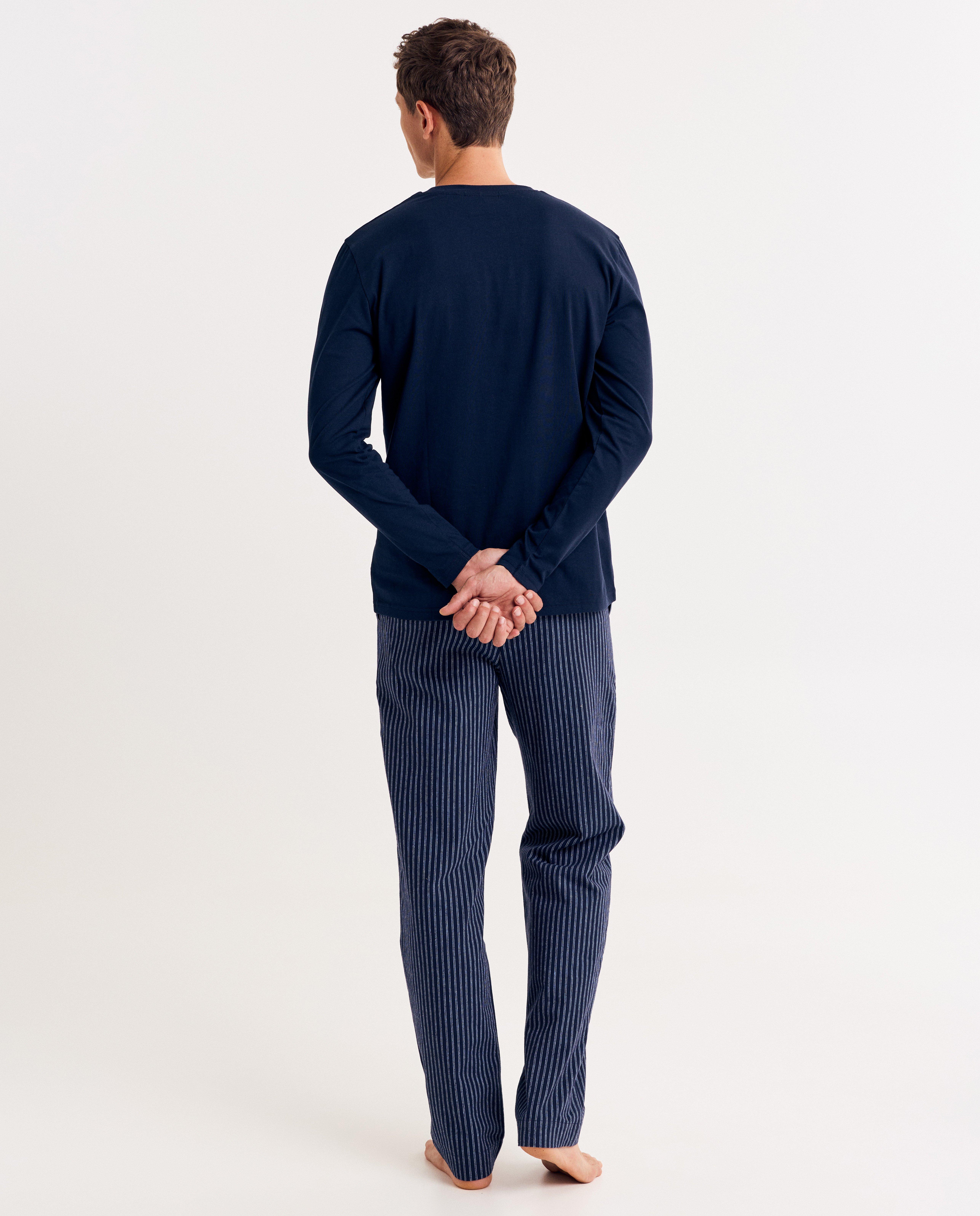 Donkerblauwe pyjamatop - Product Detail - donkerblauw - afbeelding nummer 3