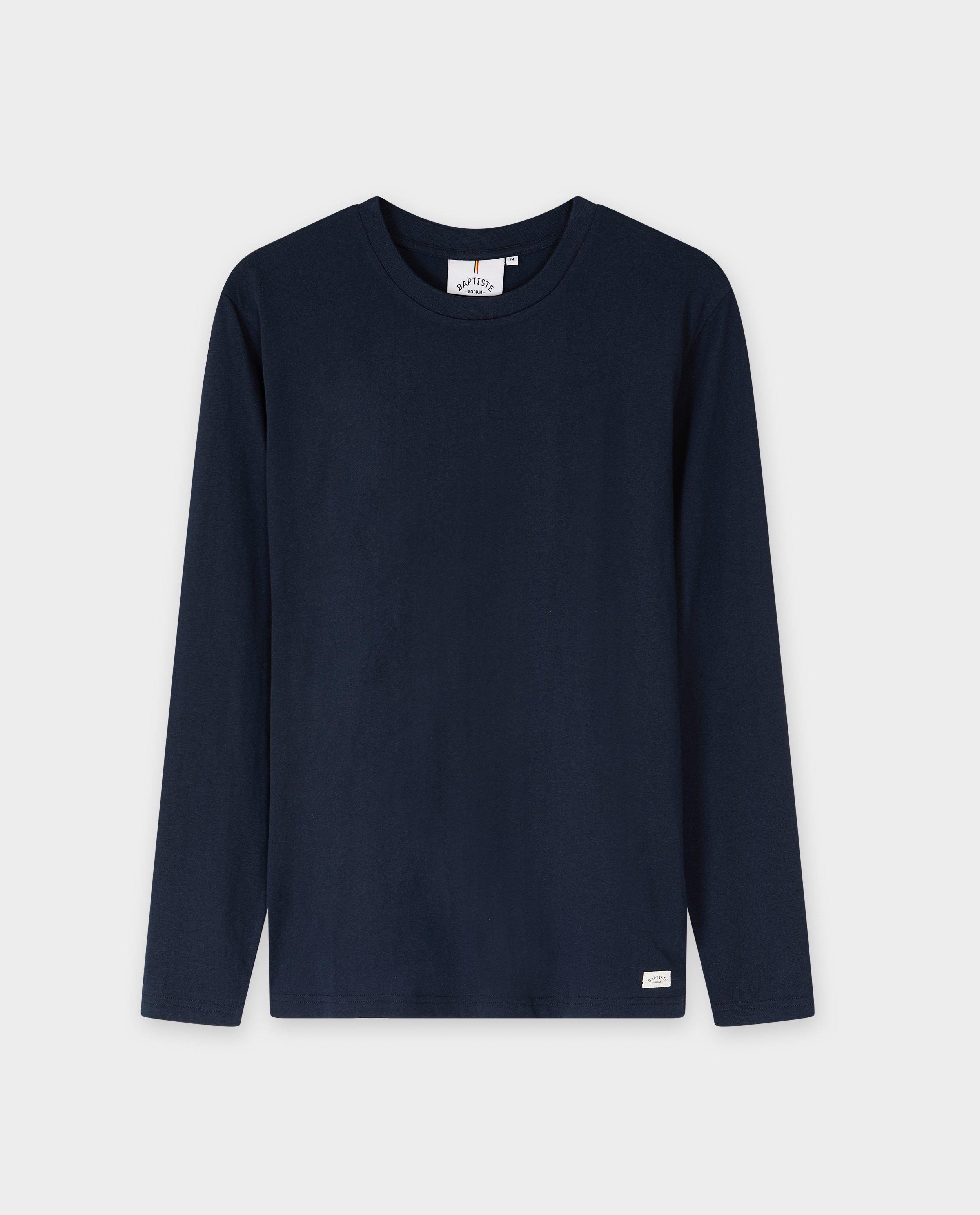 Donkerblauwe pyjamatop