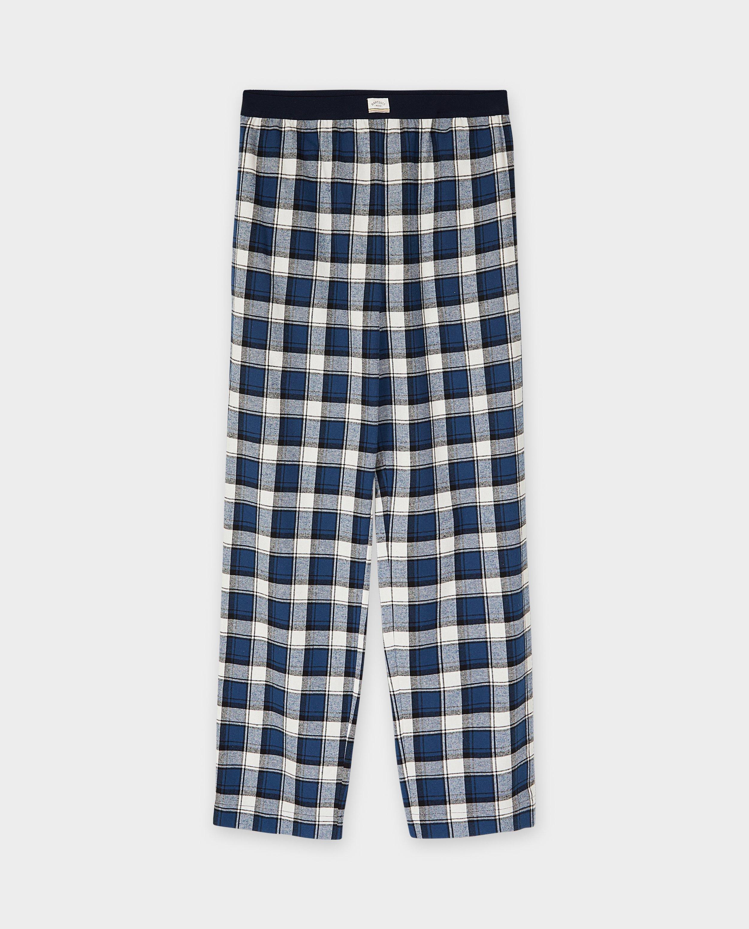 Flanellen pyjamabroek met ruiten