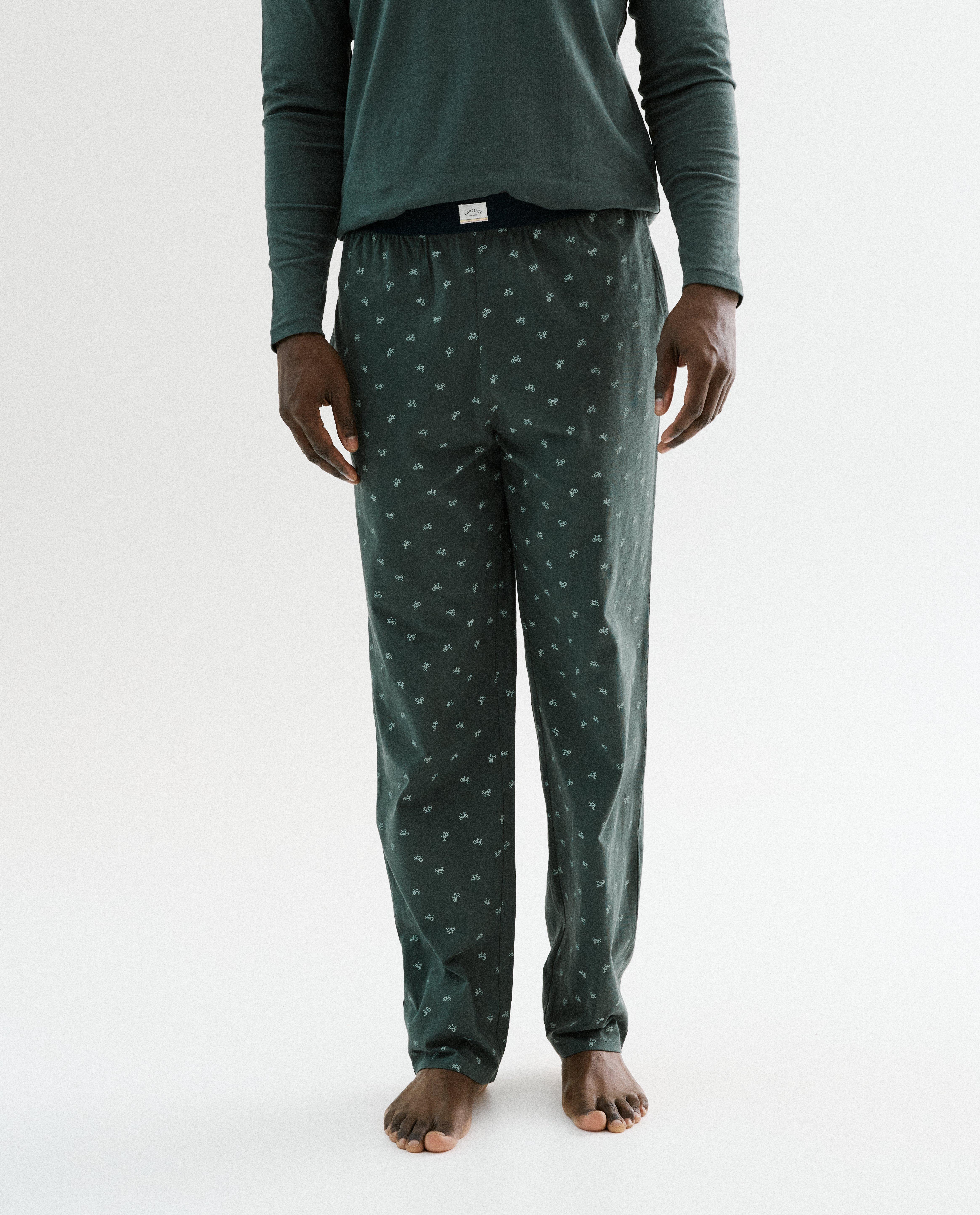 Pyjamas - Pantalon de pyjama avec imprimé vélos de course