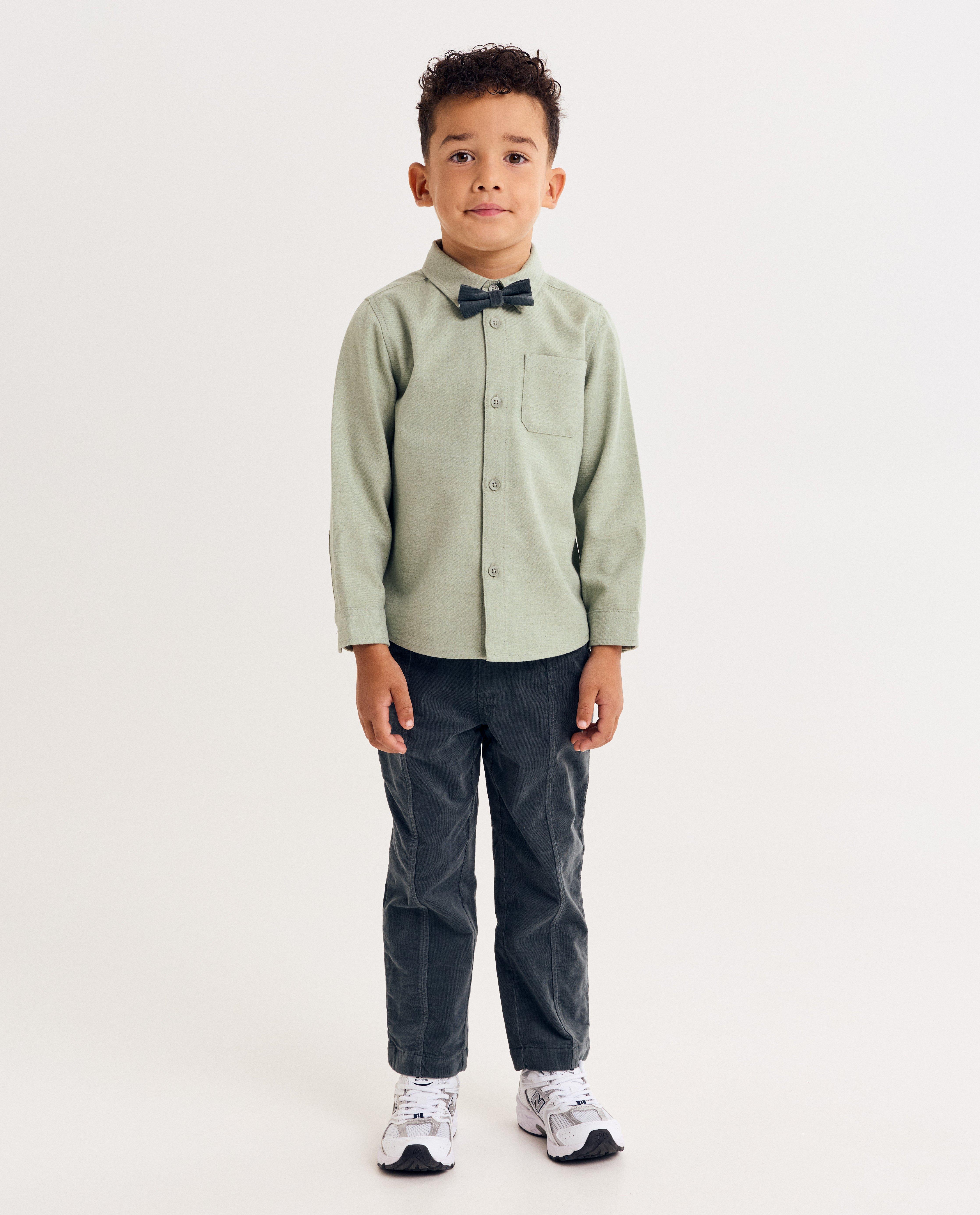 Hemd met afneembare strik, regular fit - Product Detail - lichtgroen - afbeelding nummer 4