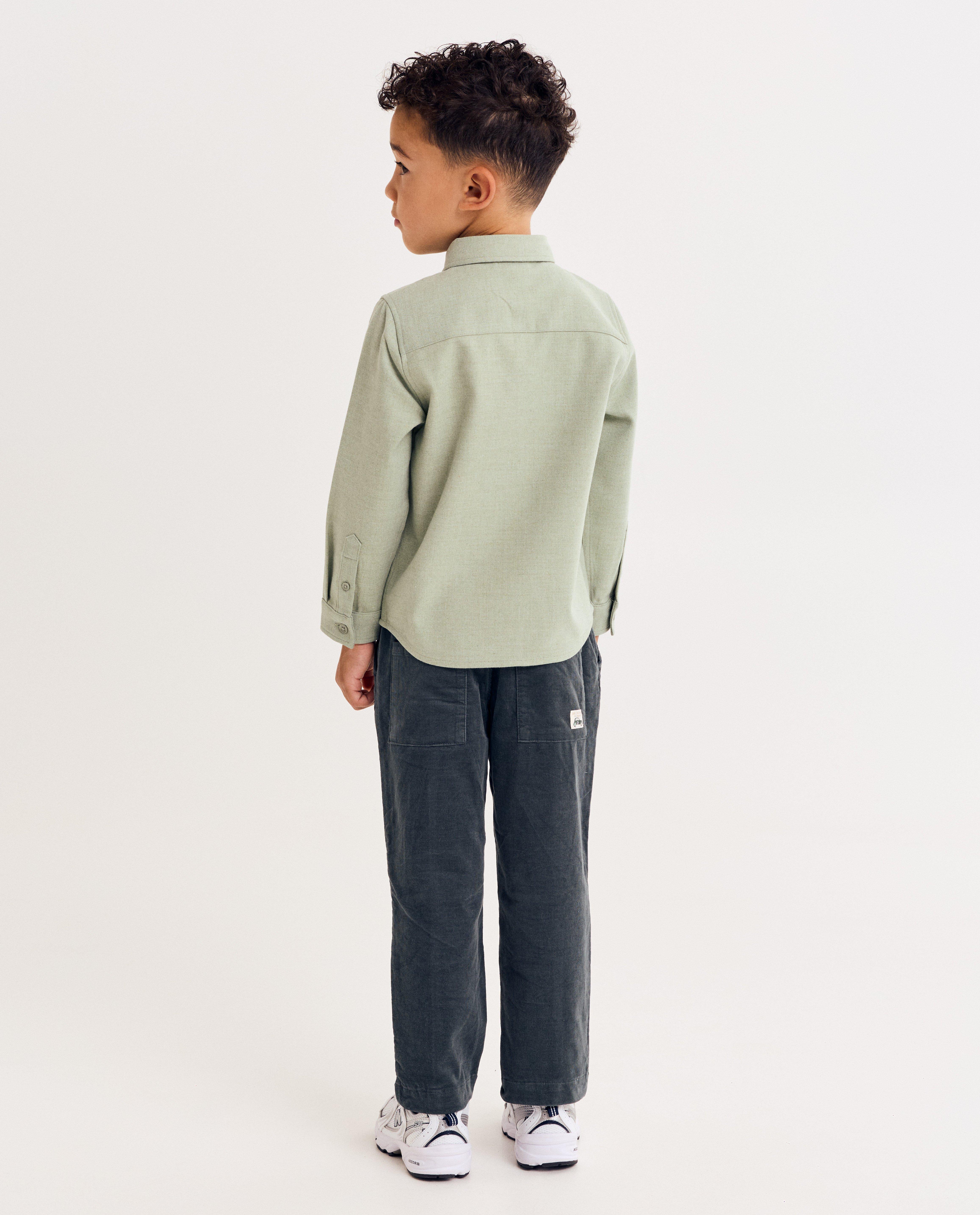 Chemise avec nœud amovible, regular fit - Détails du produit - vert clair - image numéro 5