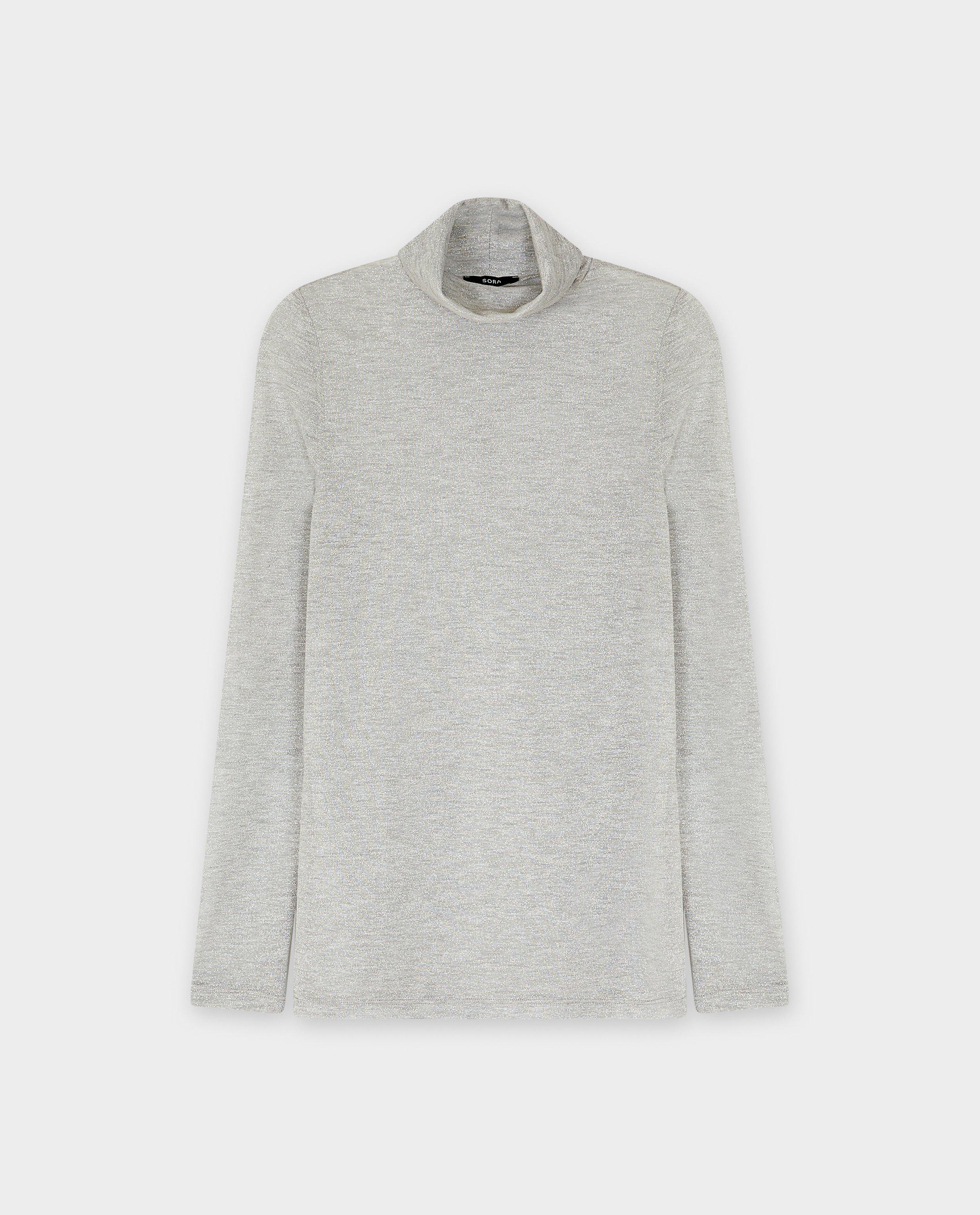 Grijze longsleeve met glitter - Product Detail - lichtgrijs - afbeelding nummer 6