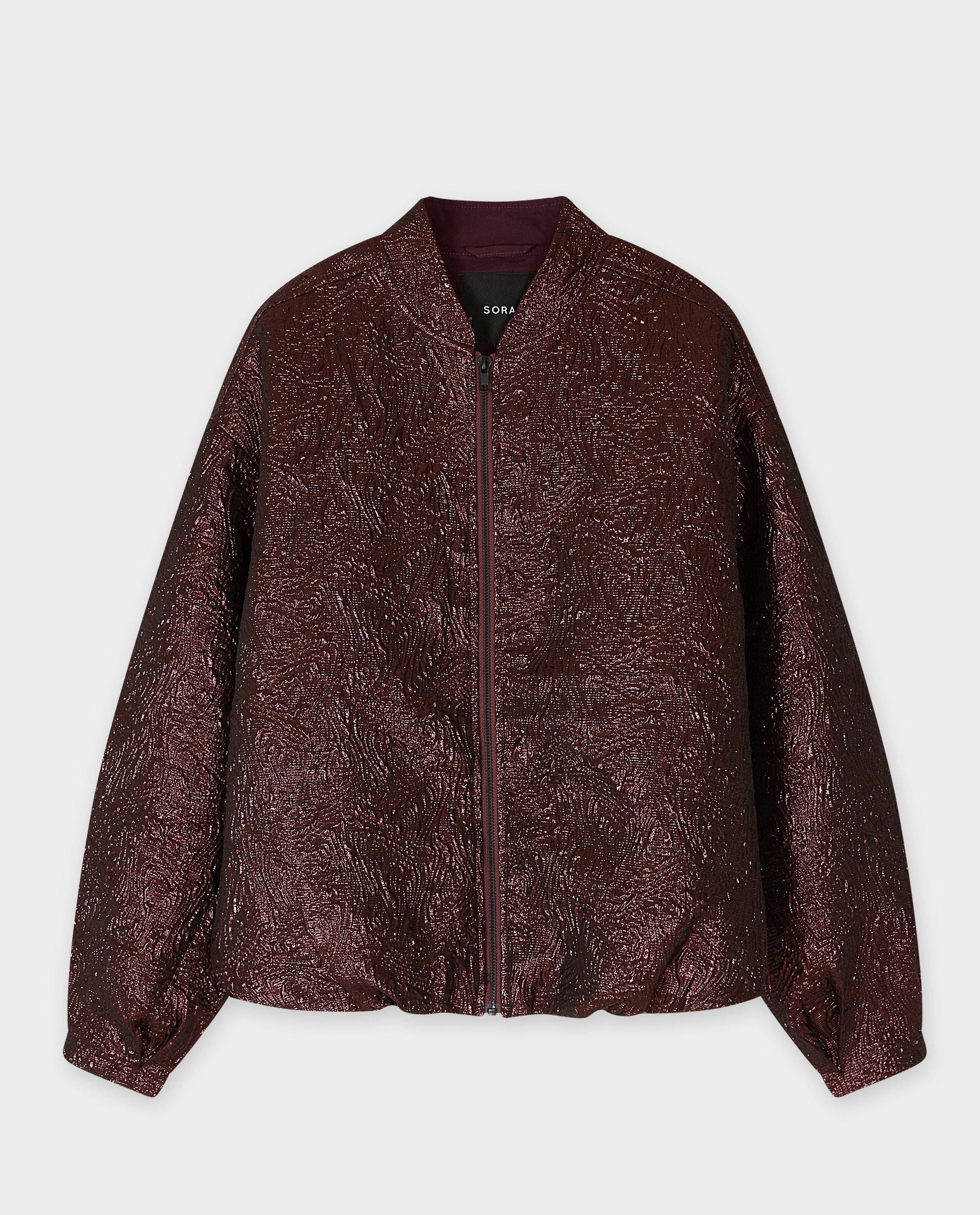 Jacquard bomber met patroon - Product Detail - paars - afbeelding nummer 6