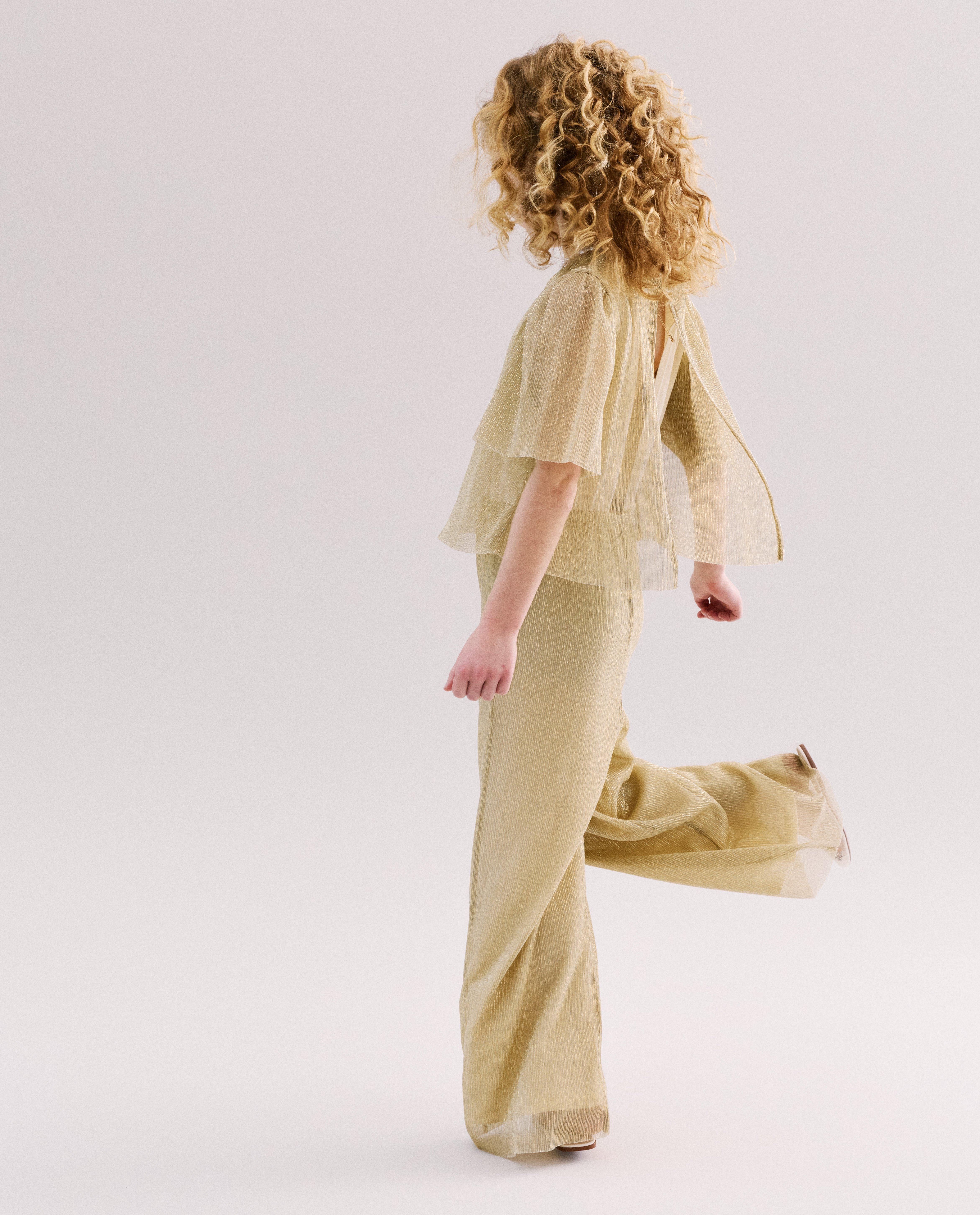 Combinaisons - Combinaison pliss&eacute;e en satin avec paillettes, Special occasions, 116-152