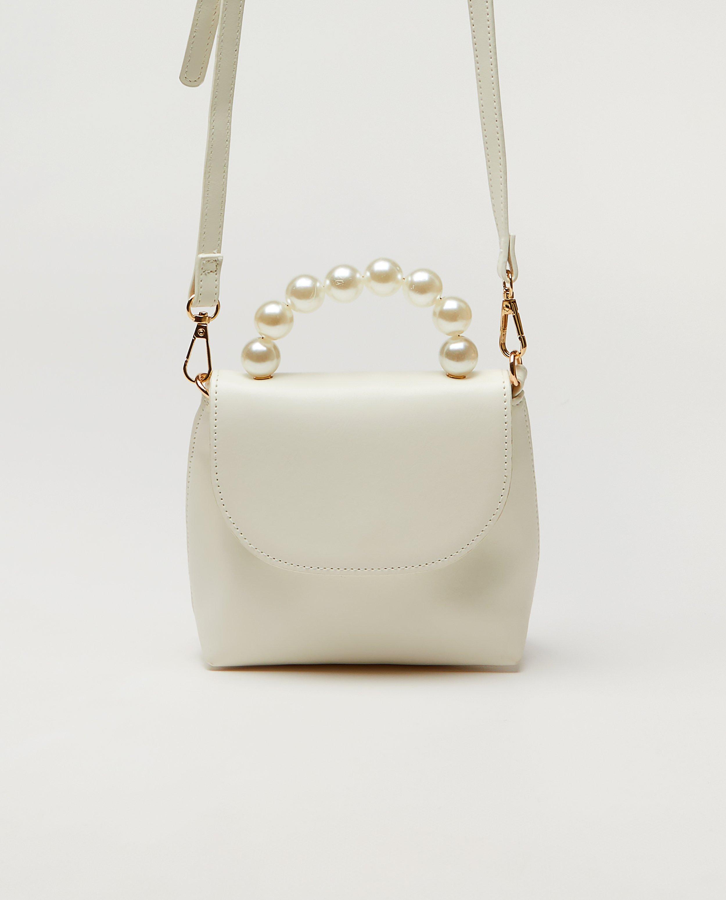 Sac &agrave; main avec poign&eacute;e en perles, Special occasions - D&eacute;tails du produit - blanc - image num&eacute;ro 2