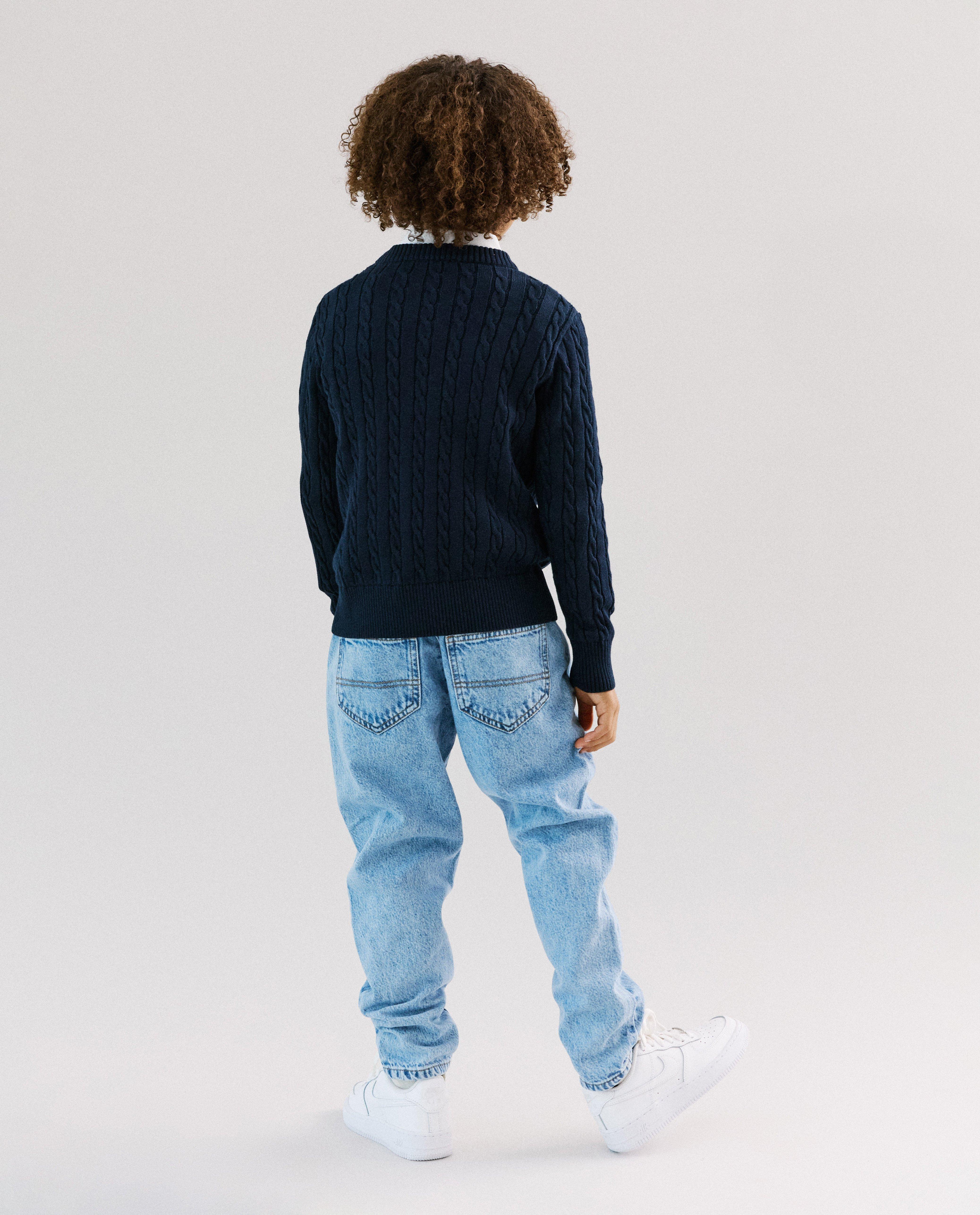 Trui met borduursel, Special occasions, 116-164 - Product Detail - donkerblauw - afbeelding nummer 4