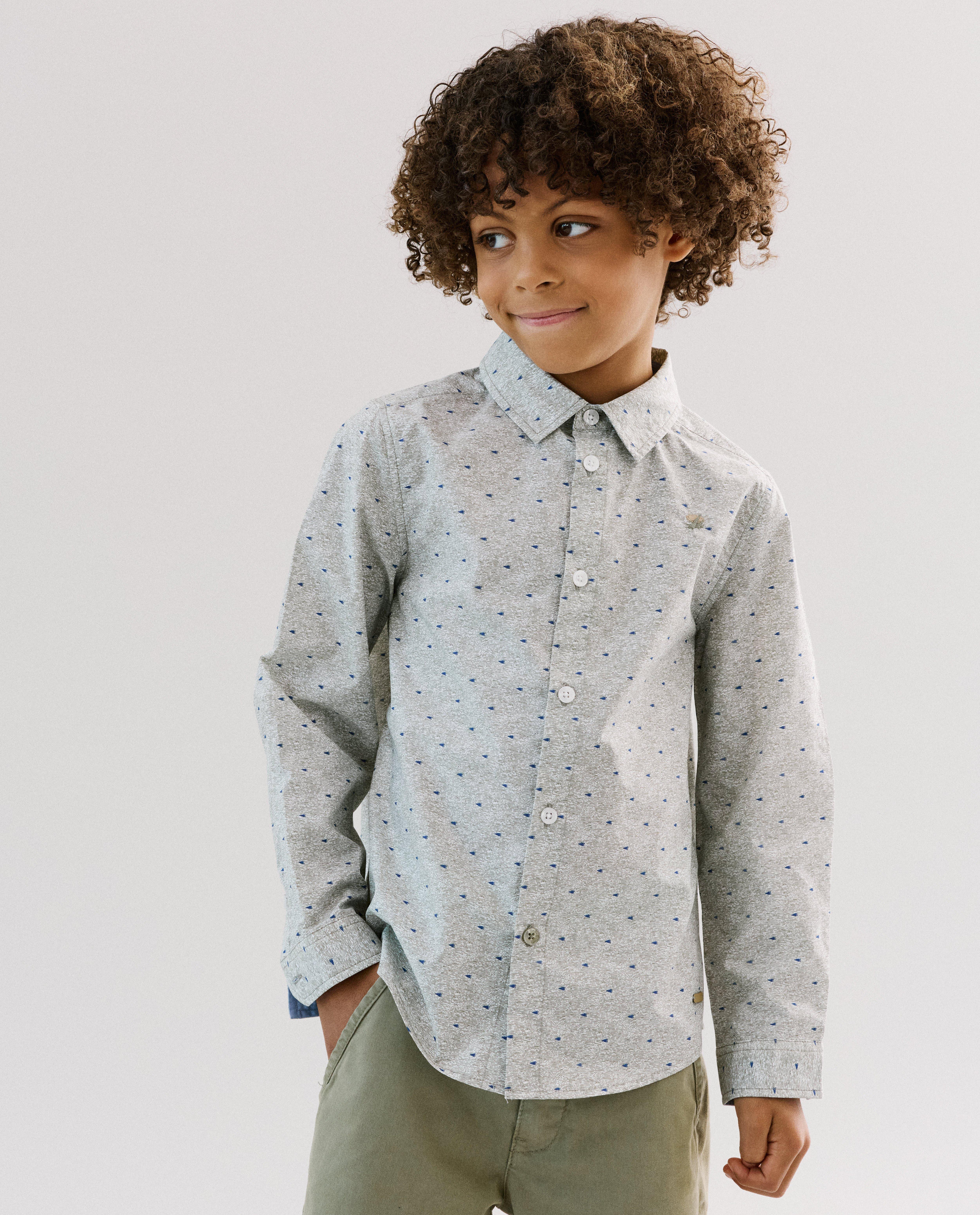 Hemd met print, regular fit, Special occasions, 116-164